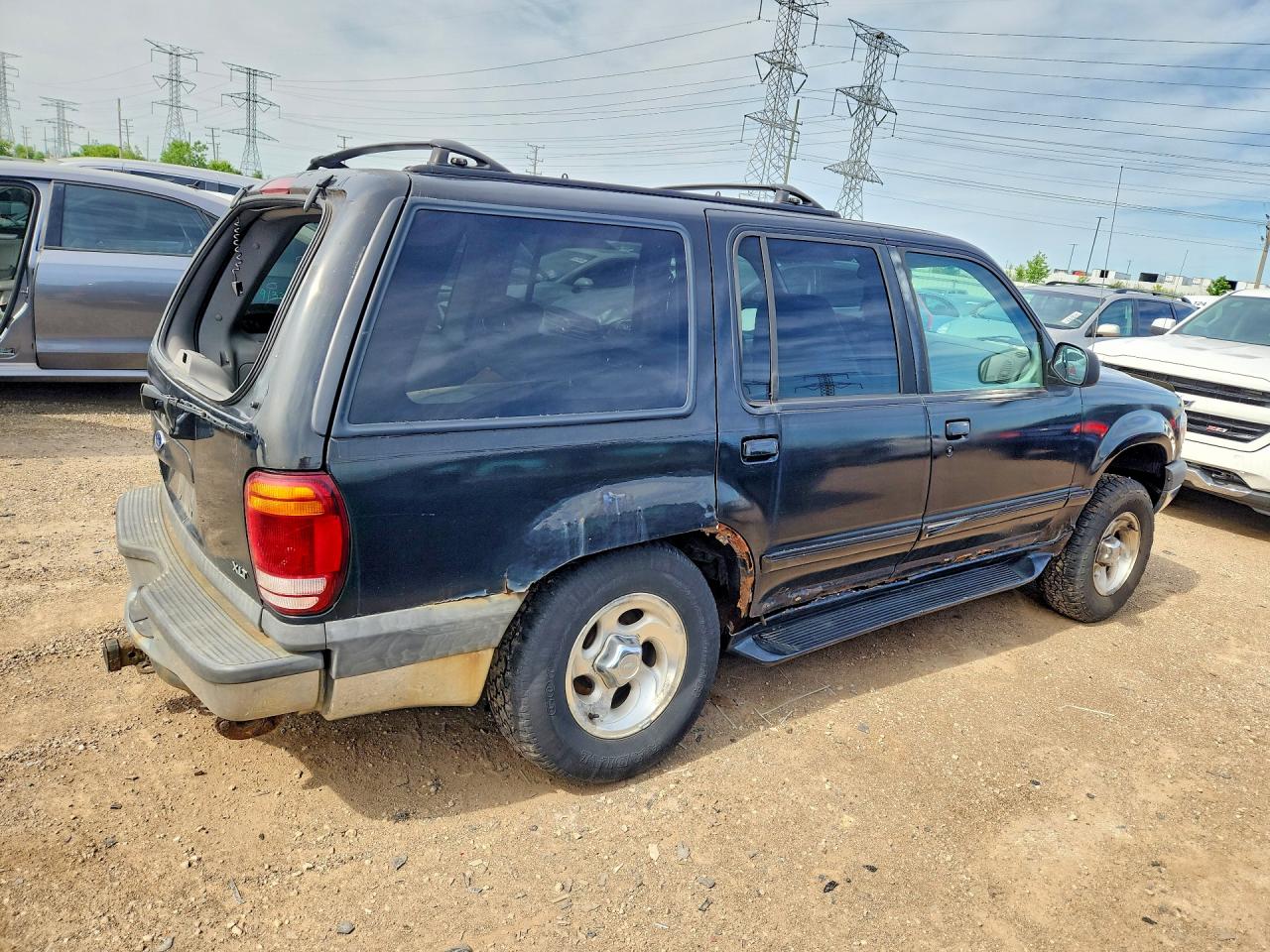 1999 Ford Explorer Black vin: 1FMZU34E5XZB77583