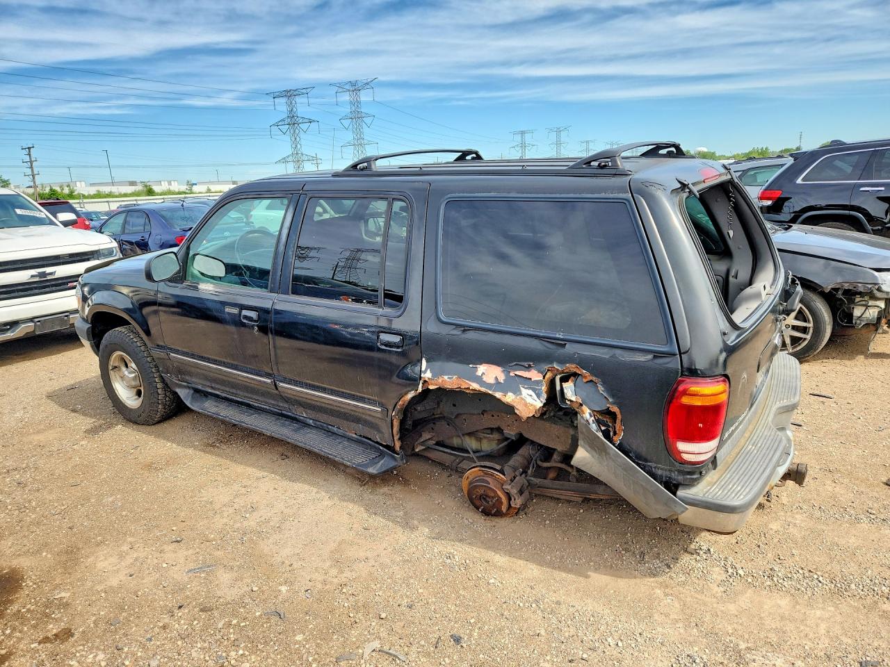 1999 Ford Explorer Black vin: 1FMZU34E5XZB77583