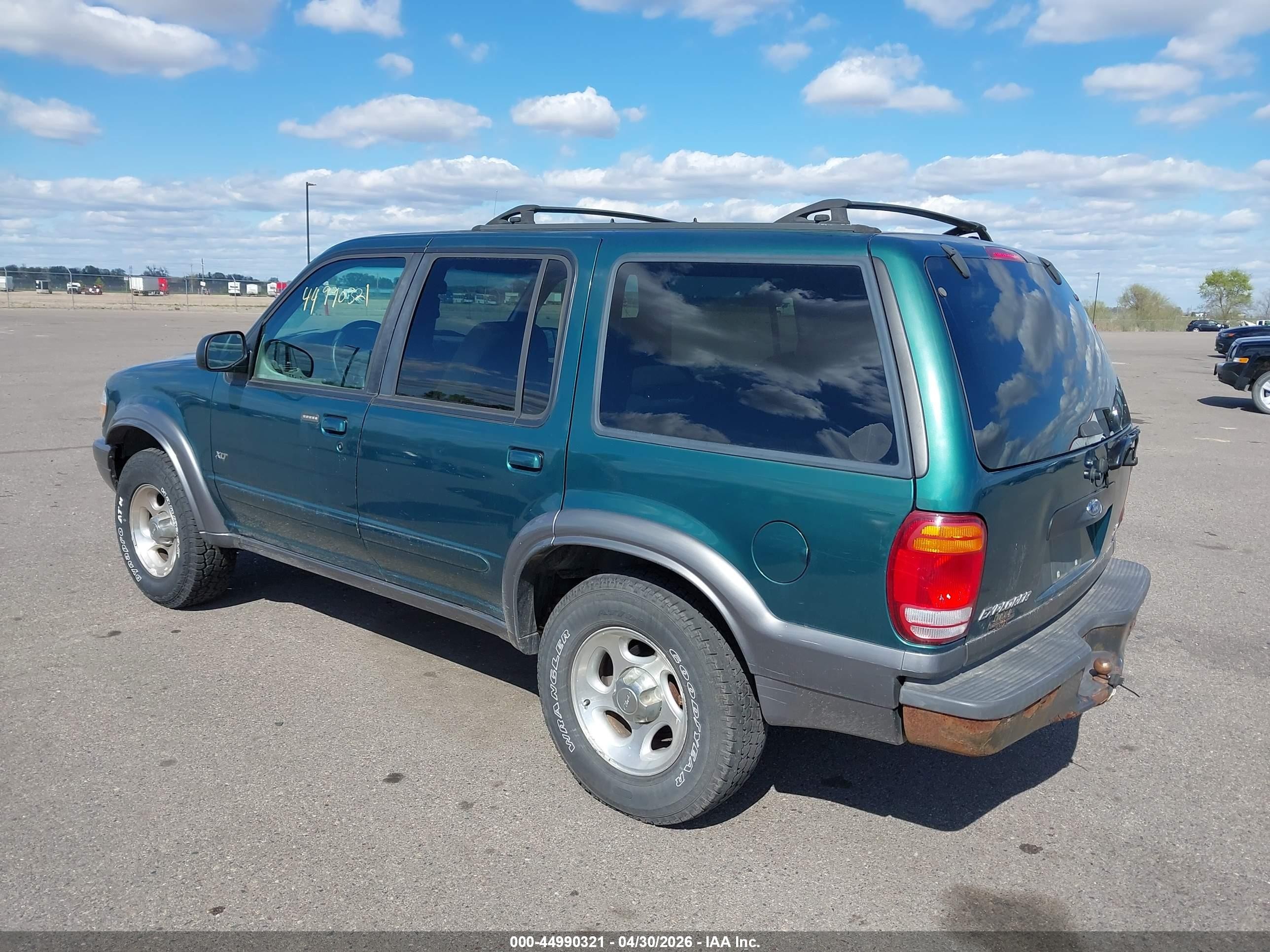 1999 Ford Explorer Eddie Bauer/limited/xlt Green vin: 1FMZU34E7XZB47534