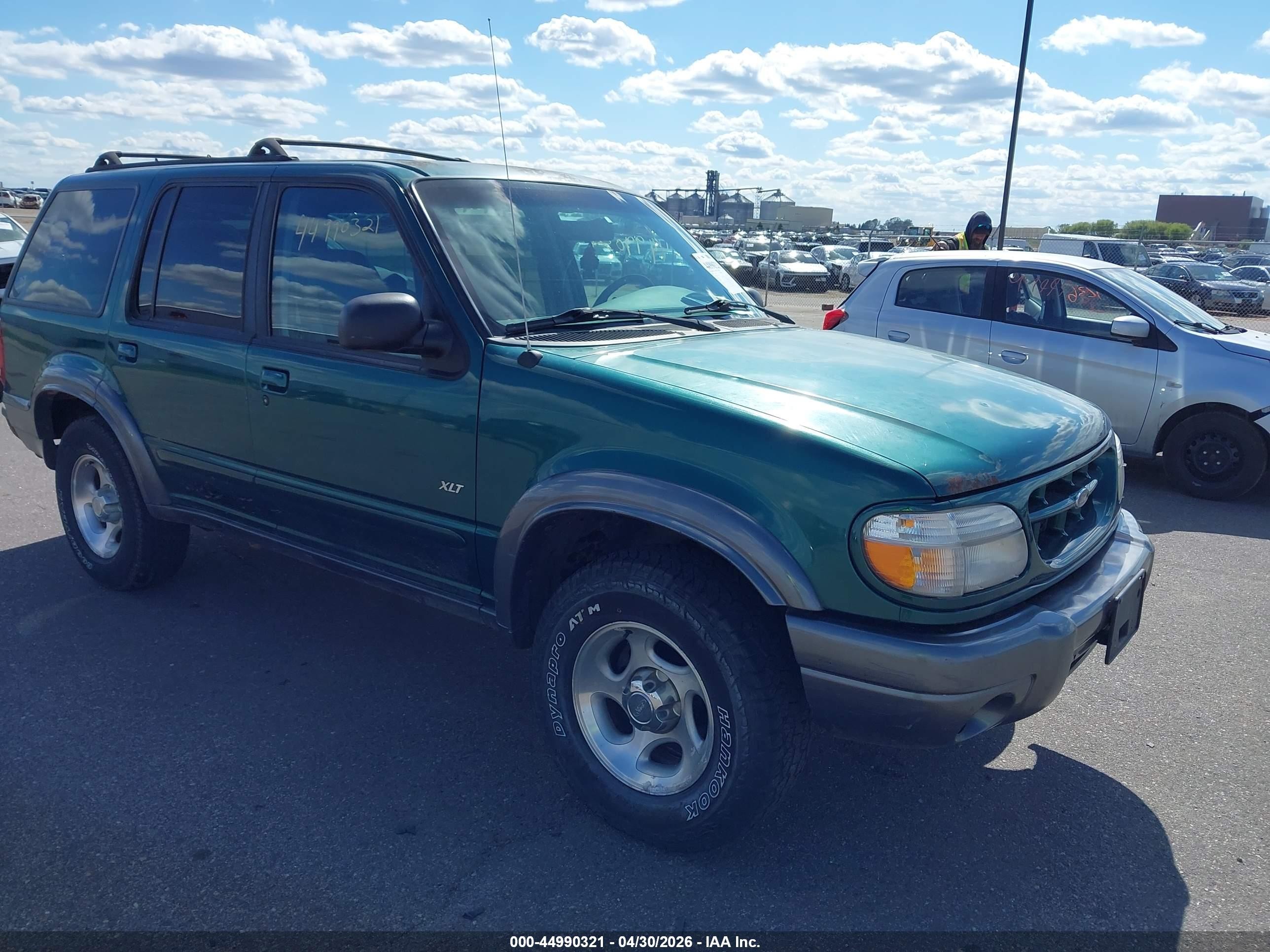1999 Ford Explorer Eddie Bauer/limited/xlt Green vin: 1FMZU34E7XZB47534
