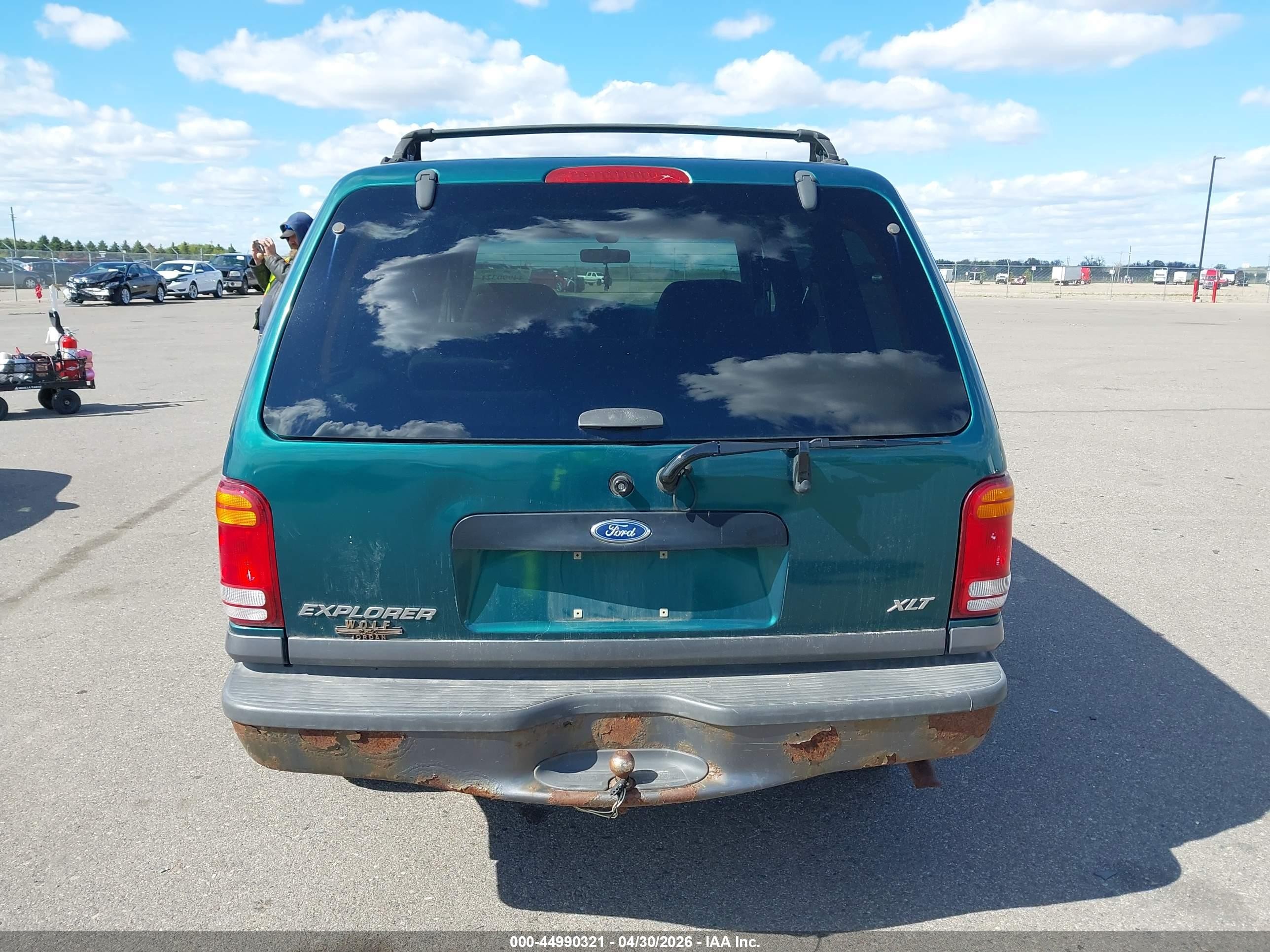 1999 Ford Explorer Eddie Bauer/limited/xlt Green vin: 1FMZU34E7XZB47534