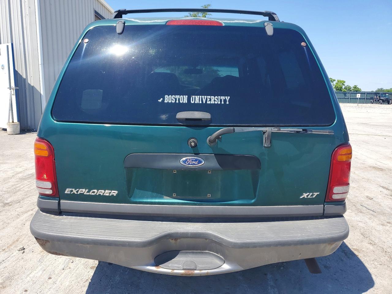 1999 Ford Explorer Green vin: 1FMZU34E8XZC06882