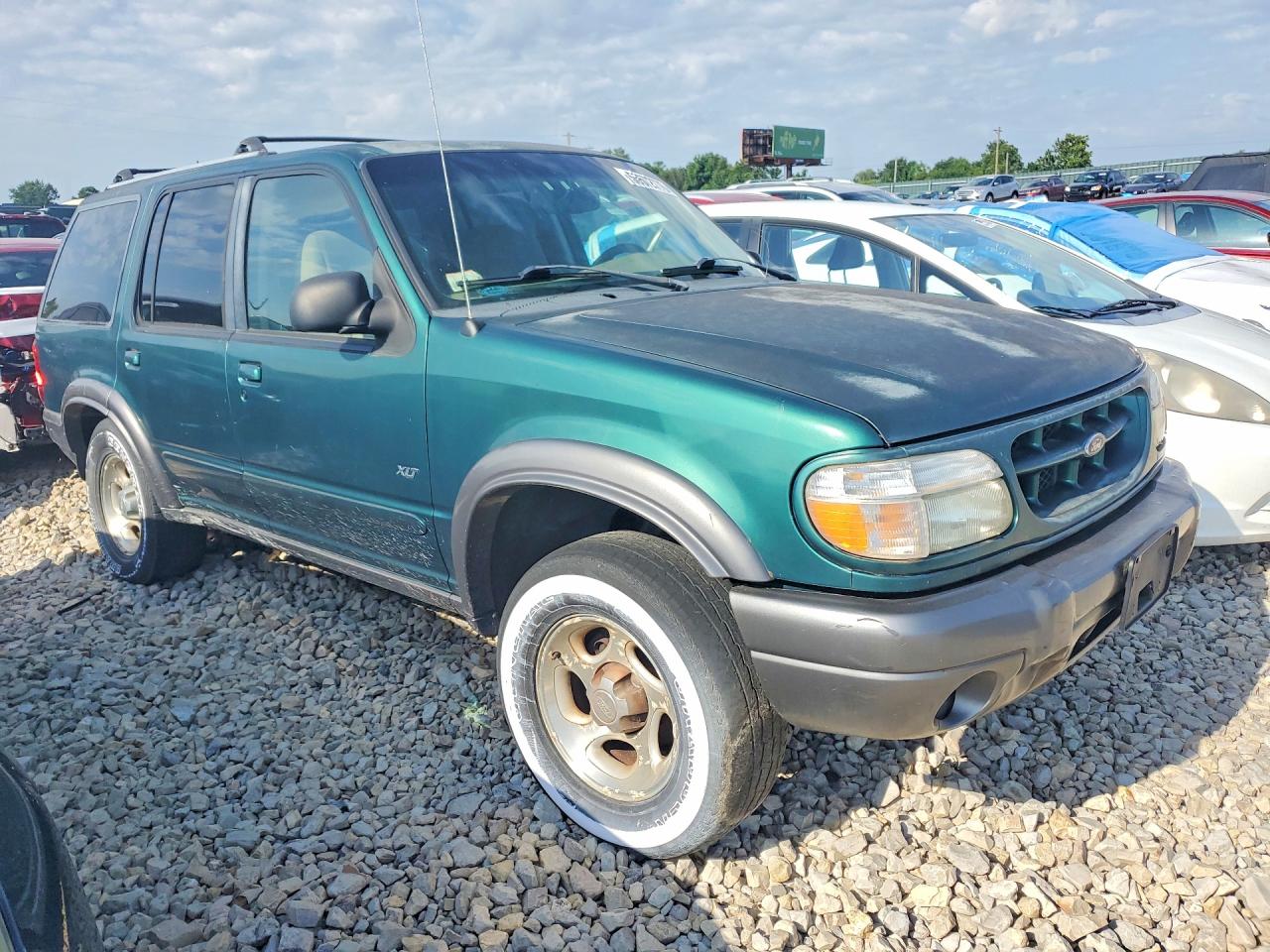 1999 Ford Explorer Green vin: 1FMZU34E8XZC06882