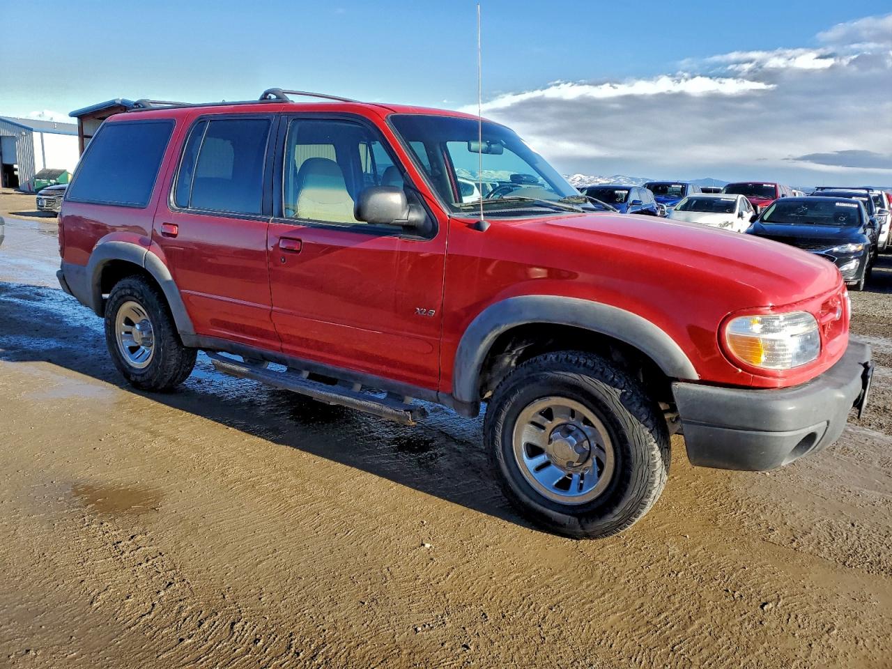 1999 Ford Explorer Red vin: 1FMZU34E9XZB22246