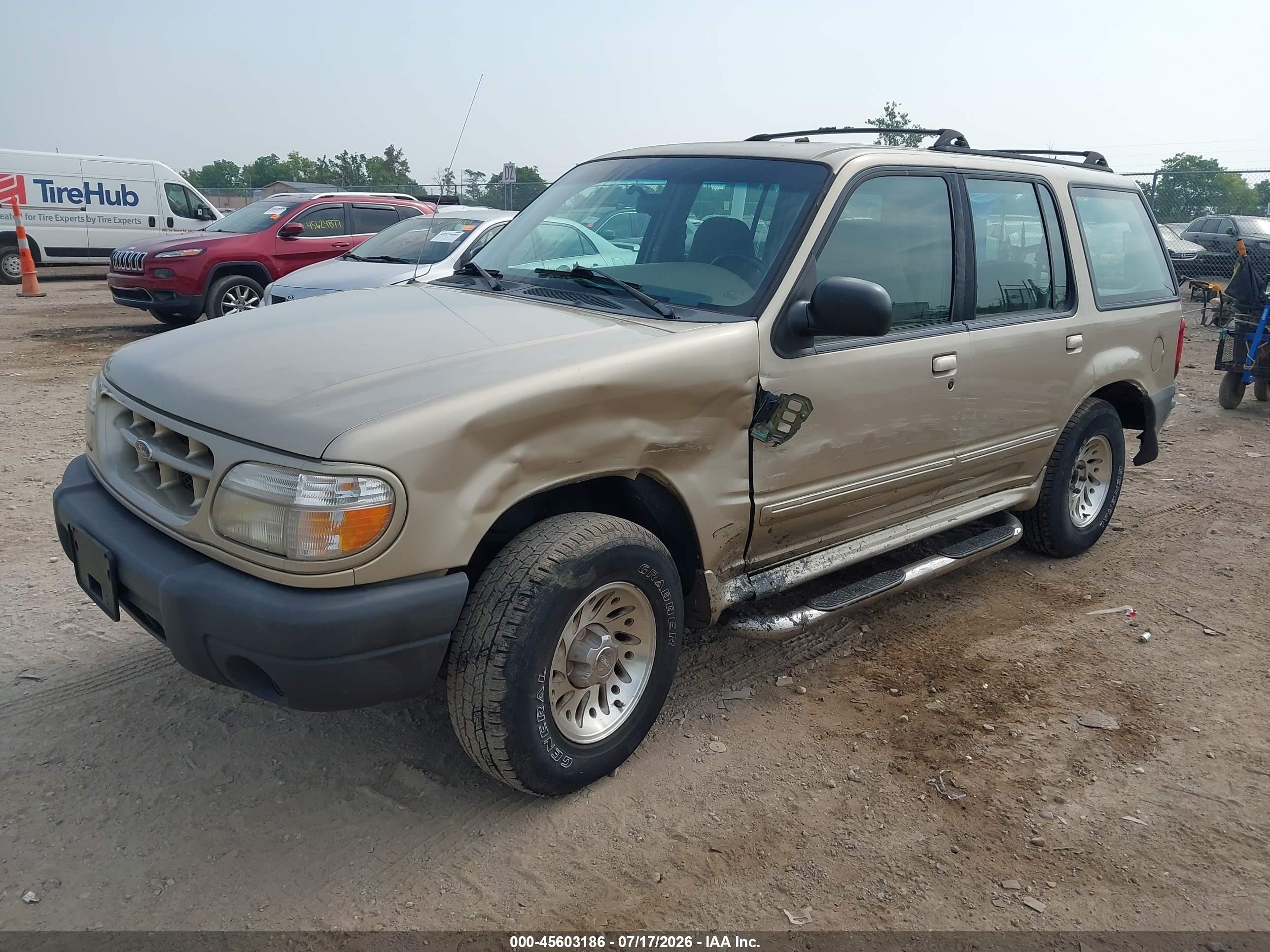 1999 Ford Explorer Xl/xlt Tan vin: 1FMZU34X2XUB50565