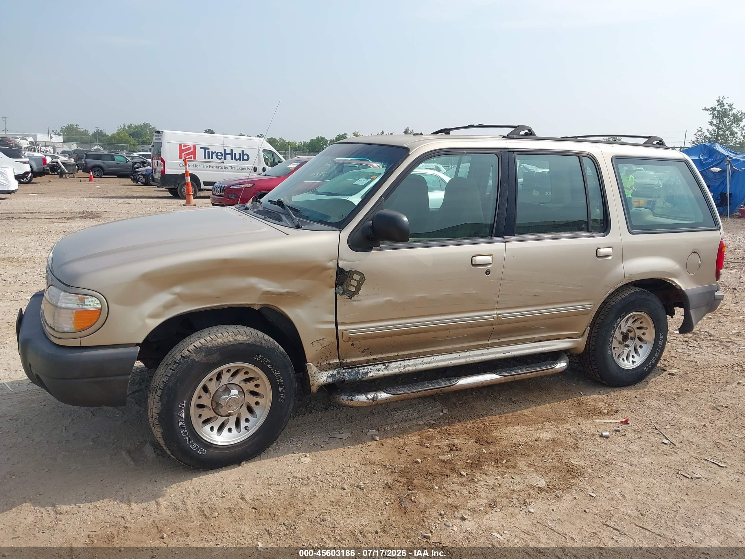 1999 Ford Explorer Xl/xlt Tan vin: 1FMZU34X2XUB50565