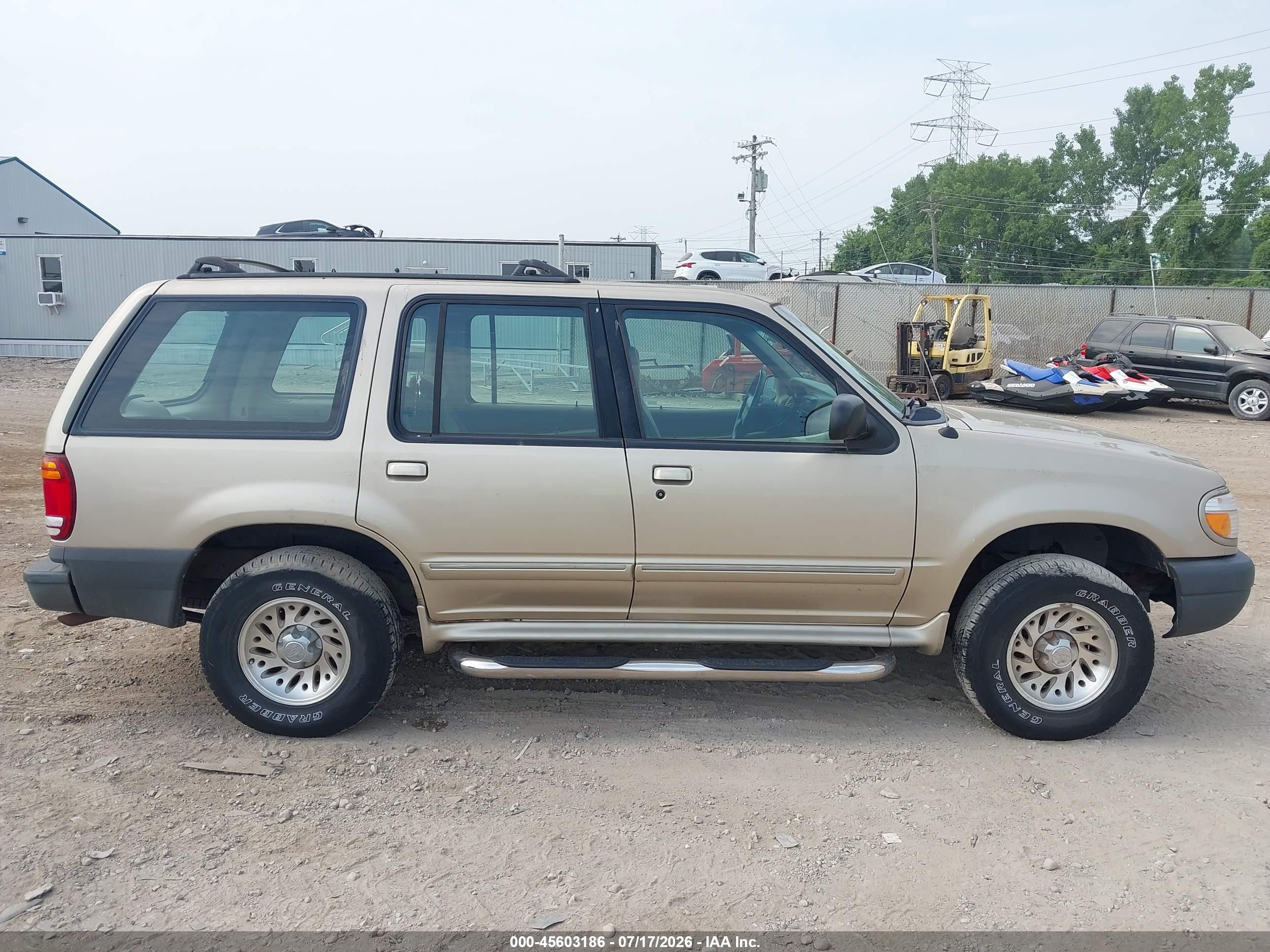 1999 Ford Explorer Xl/xlt Tan vin: 1FMZU34X2XUB50565