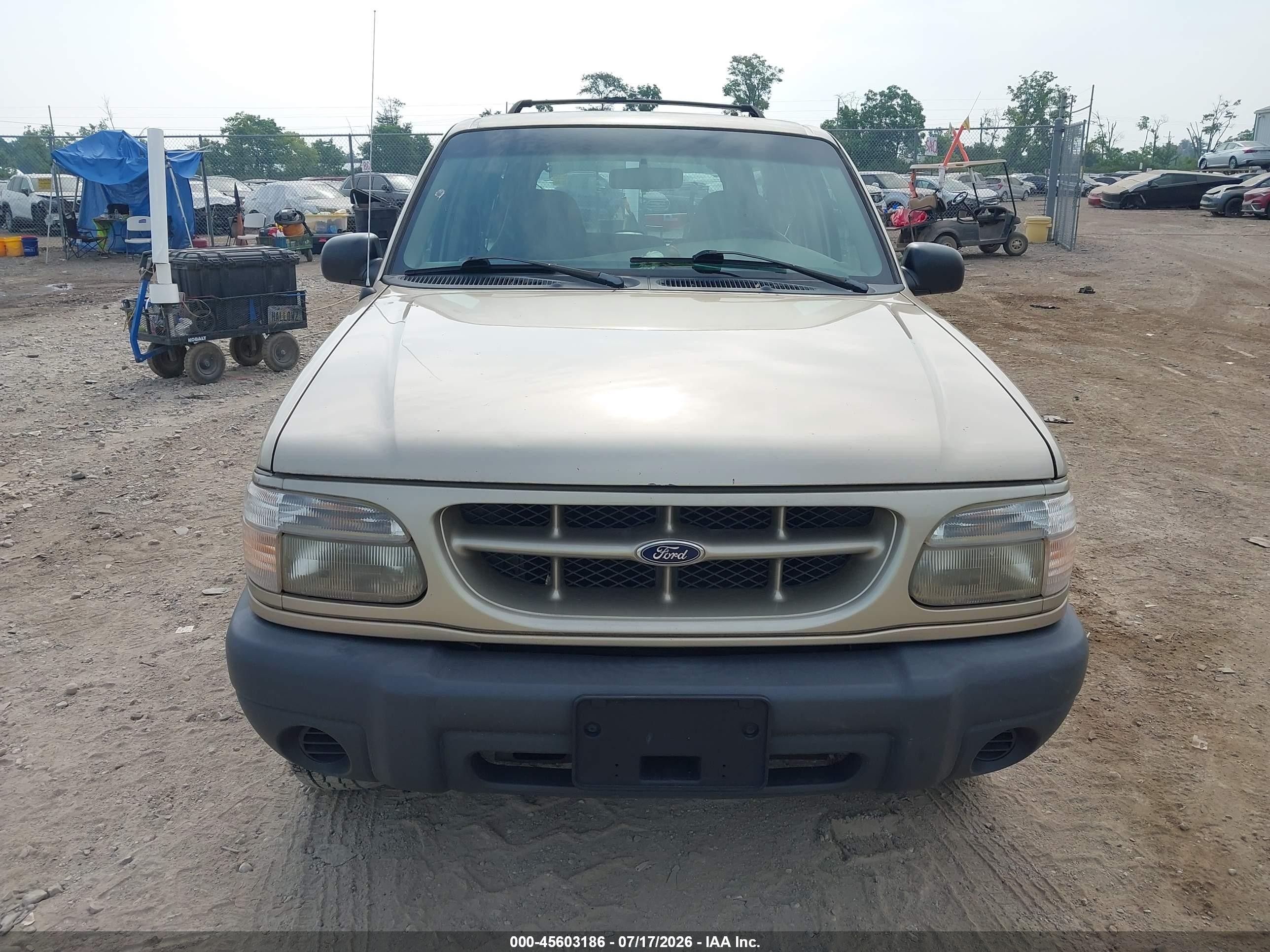 1999 Ford Explorer Xl/xlt Tan vin: 1FMZU34X2XUB50565