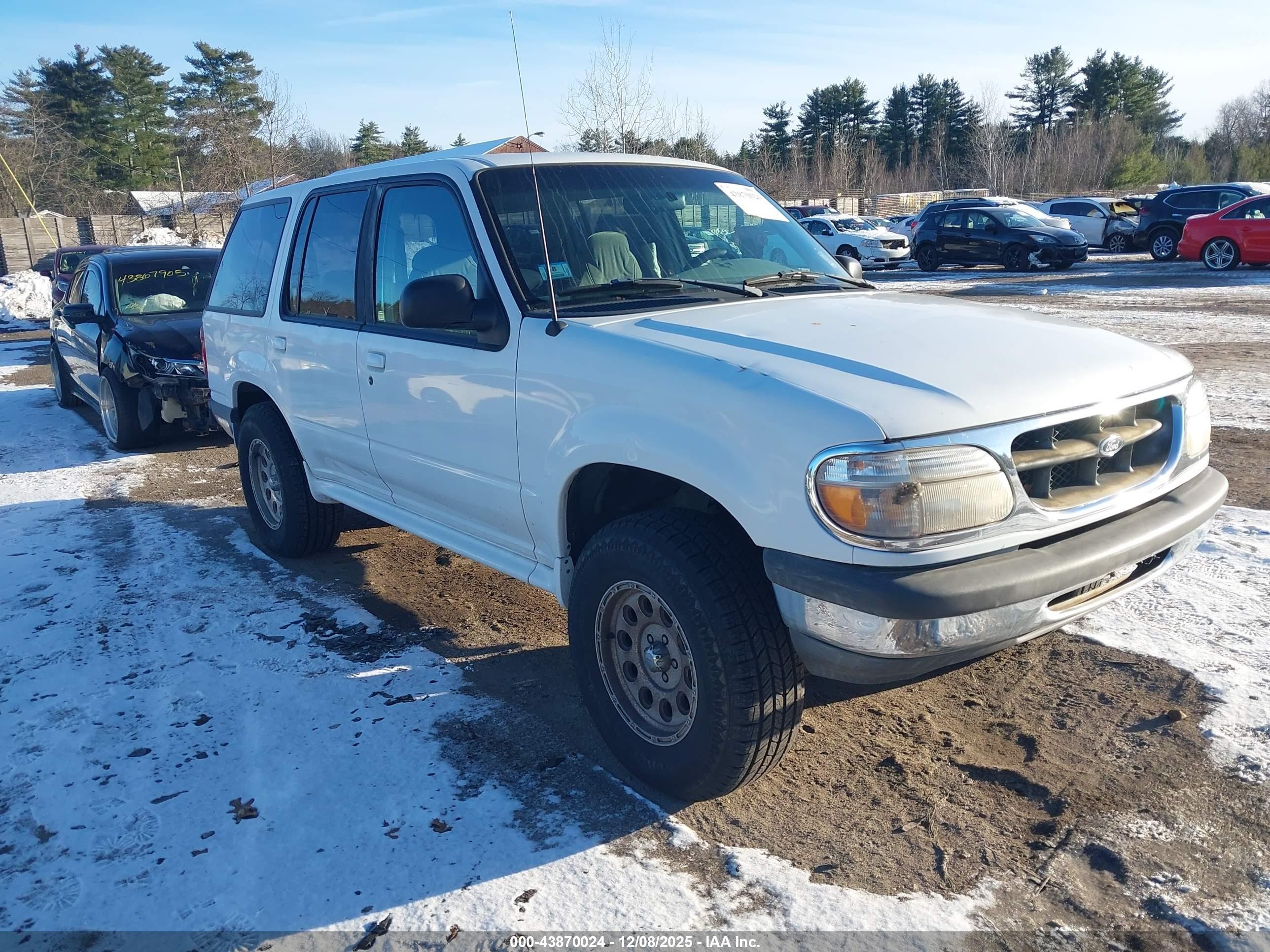 1998 Ford Explorer Eddie Bauer/limited/xl/xlt White vin: 1FMZU34X5WZB72738
