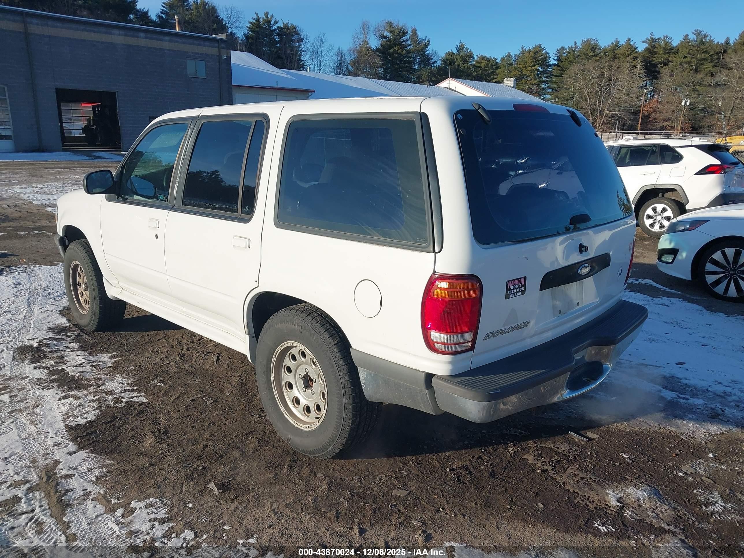 1998 Ford Explorer Eddie Bauer/limited/xl/xlt White vin: 1FMZU34X5WZB72738