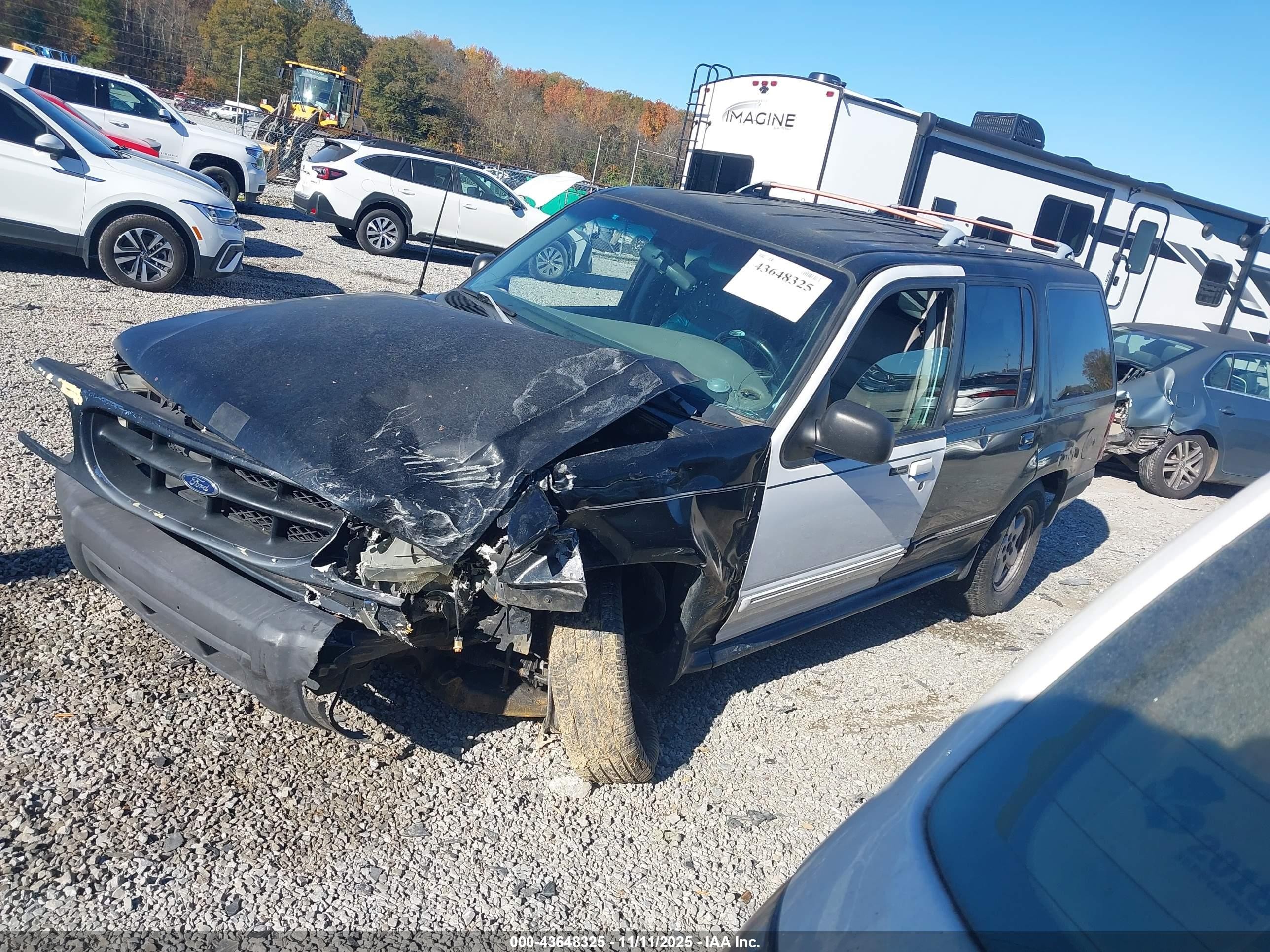 1999 Ford Explorer Xl/xlt Black vin: 1FMZU34X5XUC07728