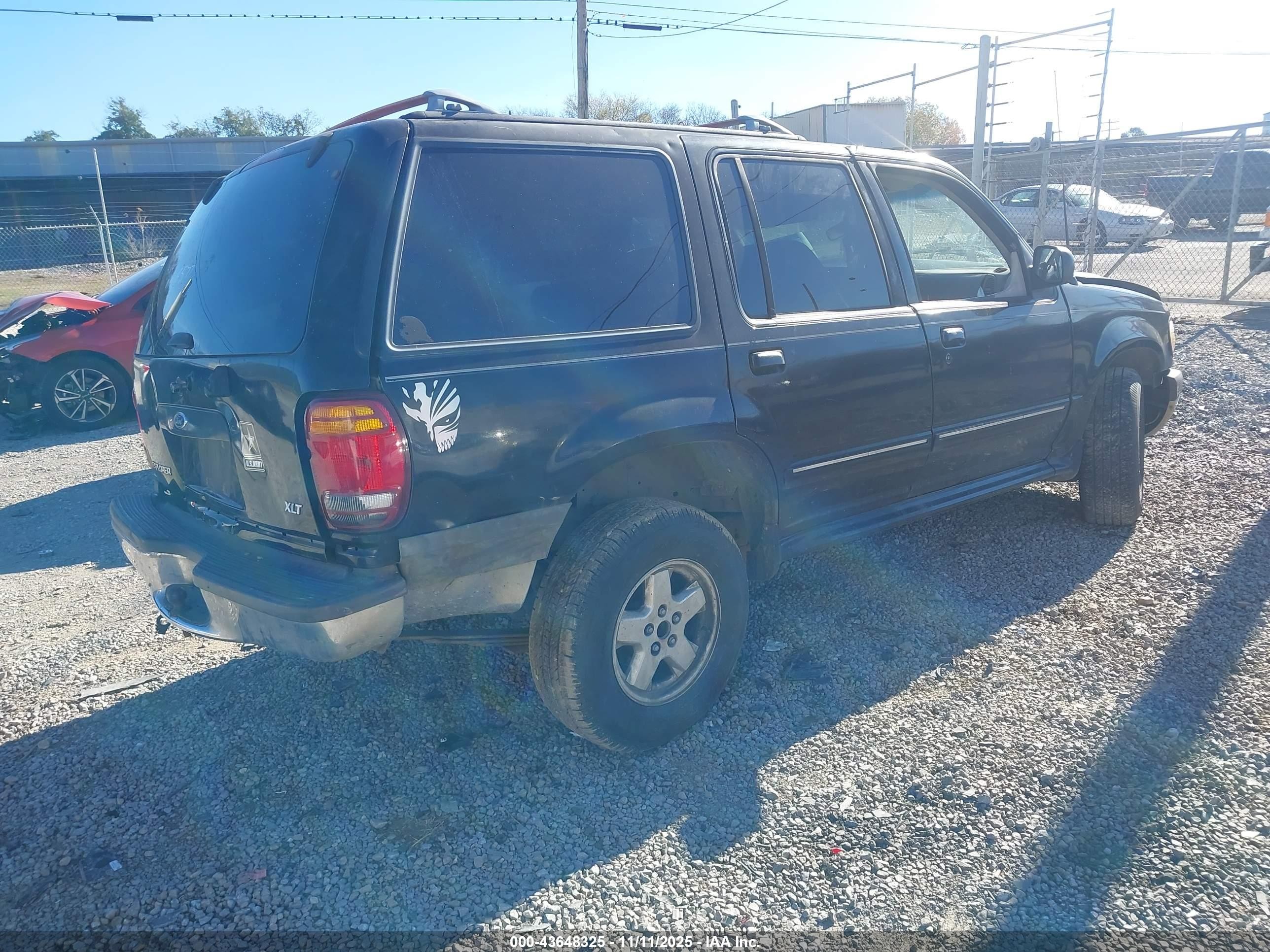 1999 Ford Explorer Xl/xlt Black vin: 1FMZU34X5XUC07728