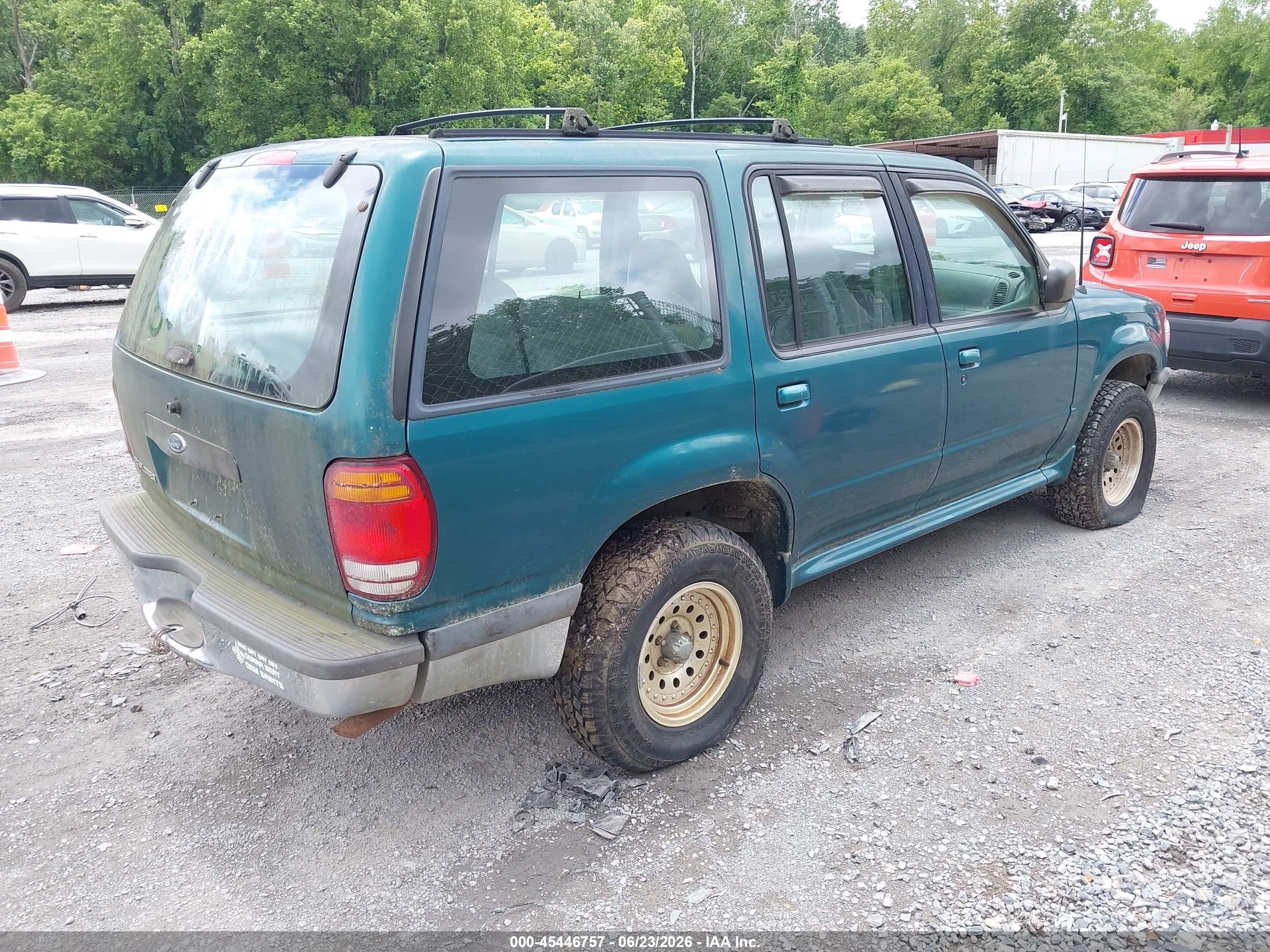 1998 Ford Explorer Eddie Bauer/limited/xl/xlt Green vin: 1FMZU34X7WUC77942