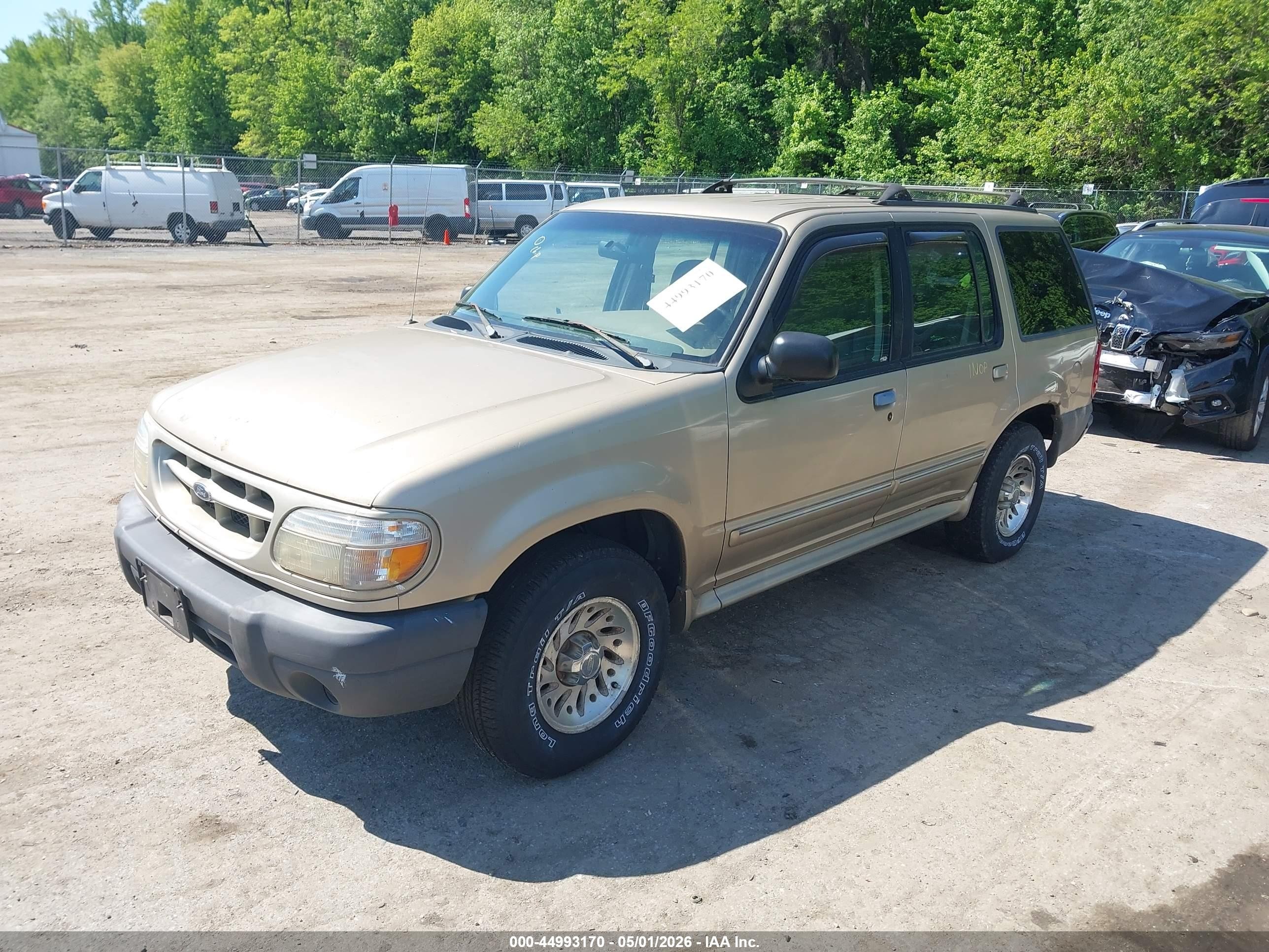 1999 Ford Explorer Xl/xlt Gold vin: 1FMZU34X7XUB65353