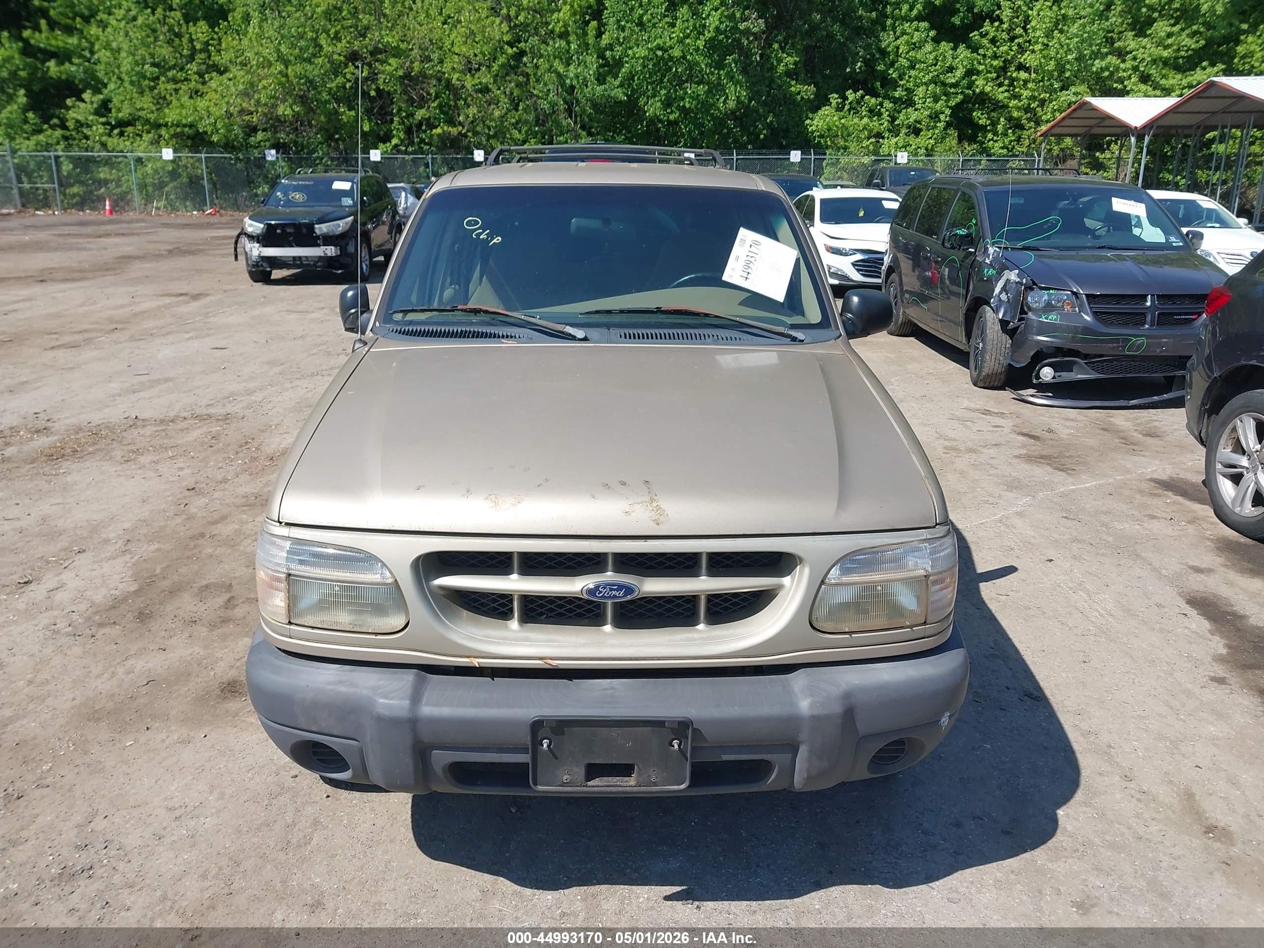 1999 Ford Explorer Xl/xlt Gold vin: 1FMZU34X7XUB65353