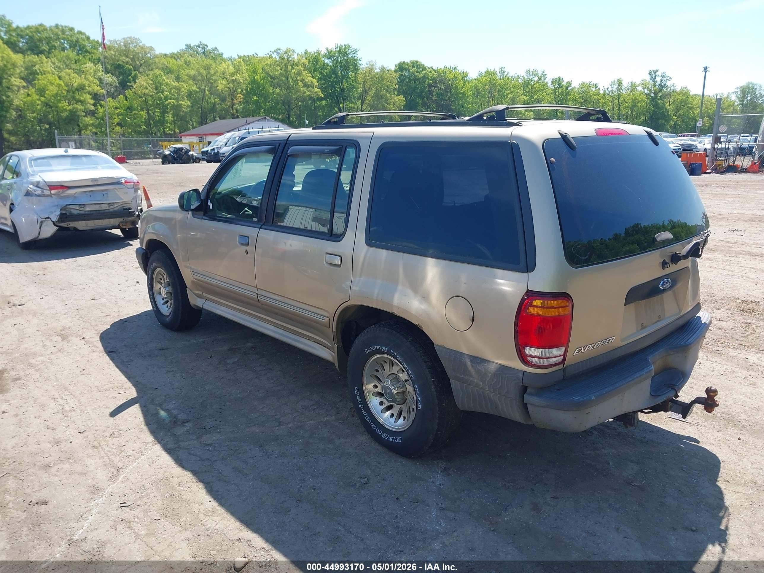 1999 Ford Explorer Xl/xlt Gold vin: 1FMZU34X7XUB65353