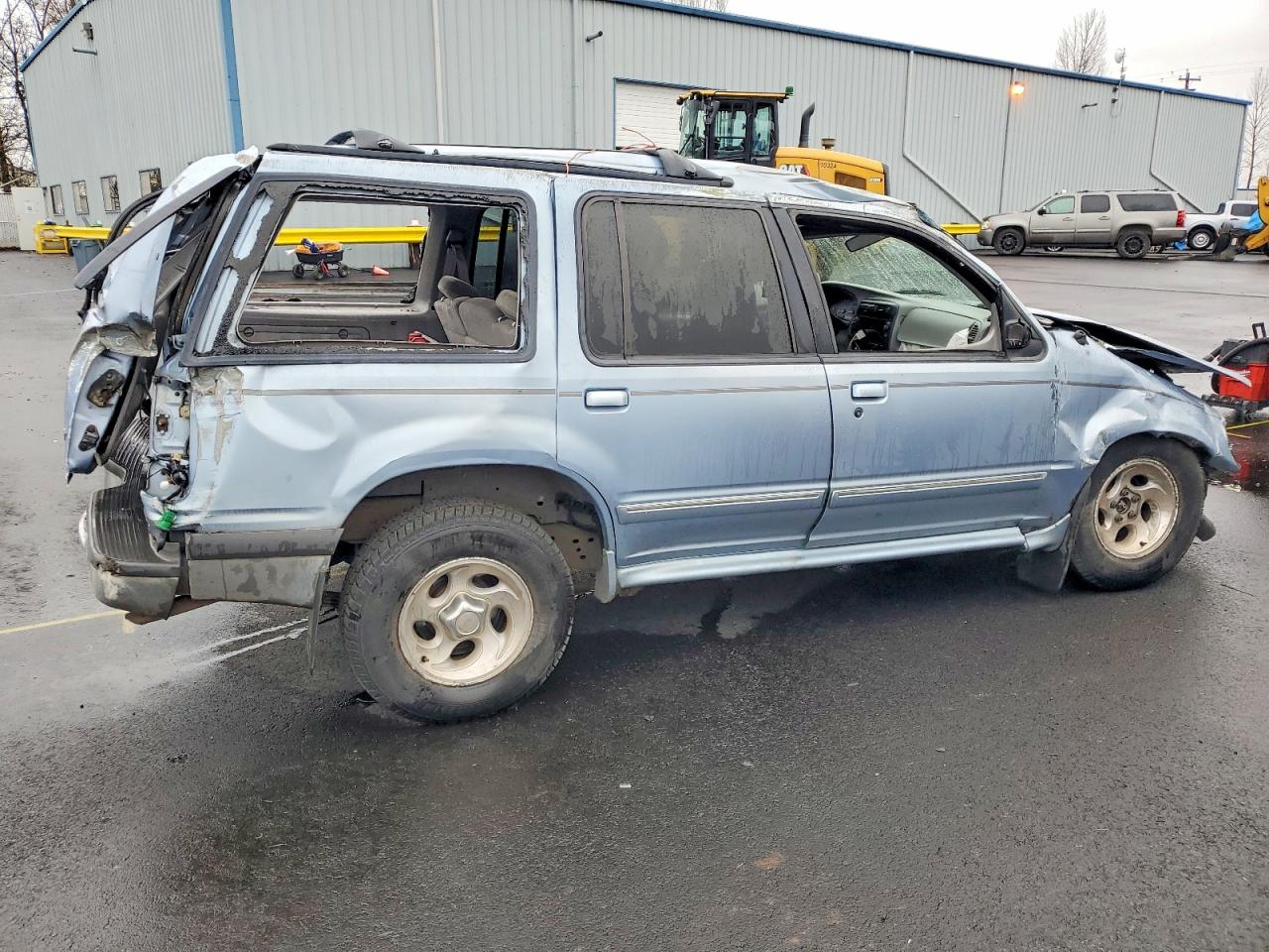 1998 Ford Explorer Blue vin: 1FMZU34X8WZA97355