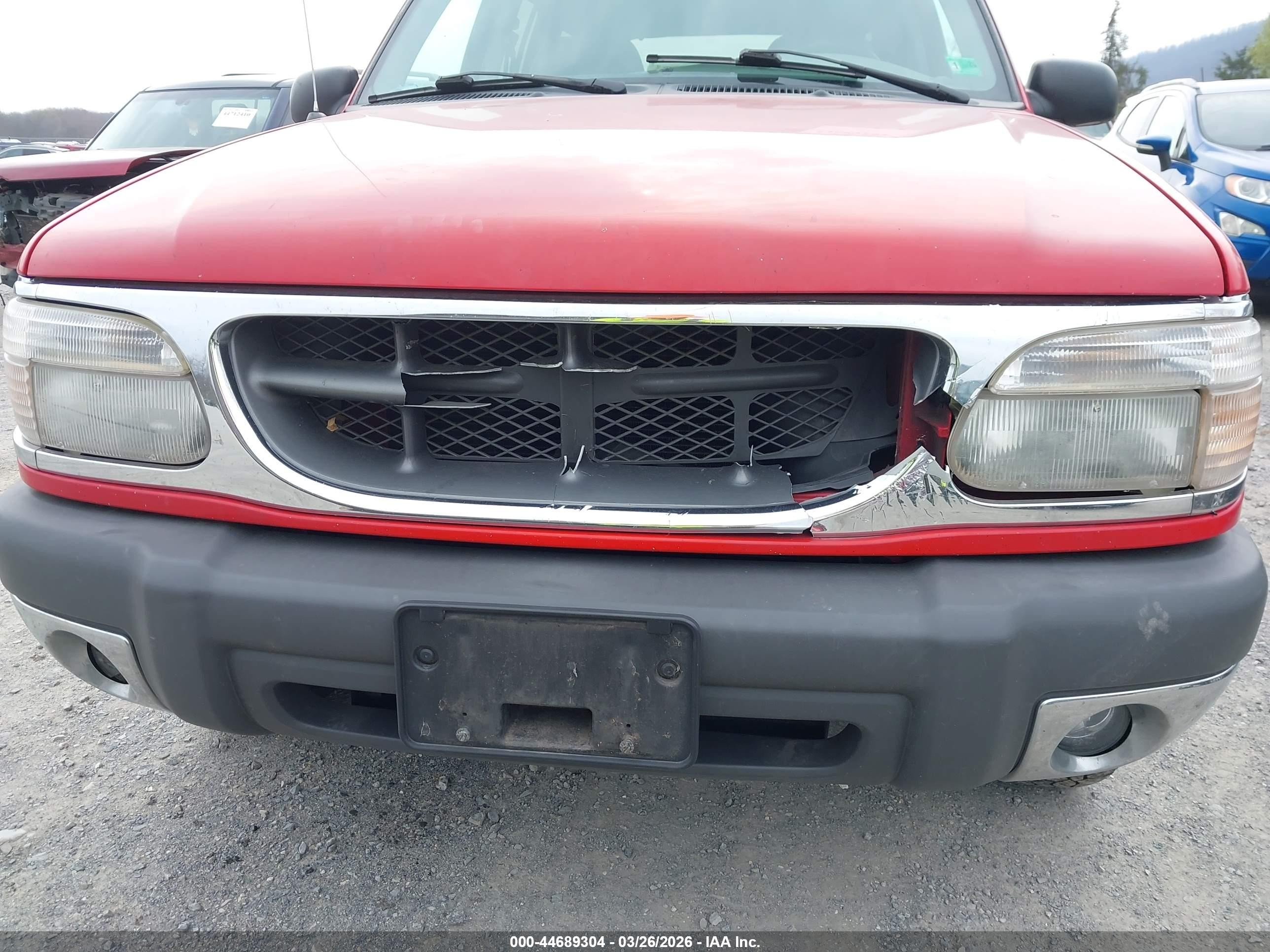 1999 Ford Explorer Xl/xlt Red vin: 1FMZU34X9XZB05755