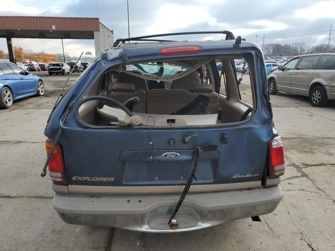 1999 Ford Explorer Blue vin: 1FMZU35P0XZB77099
