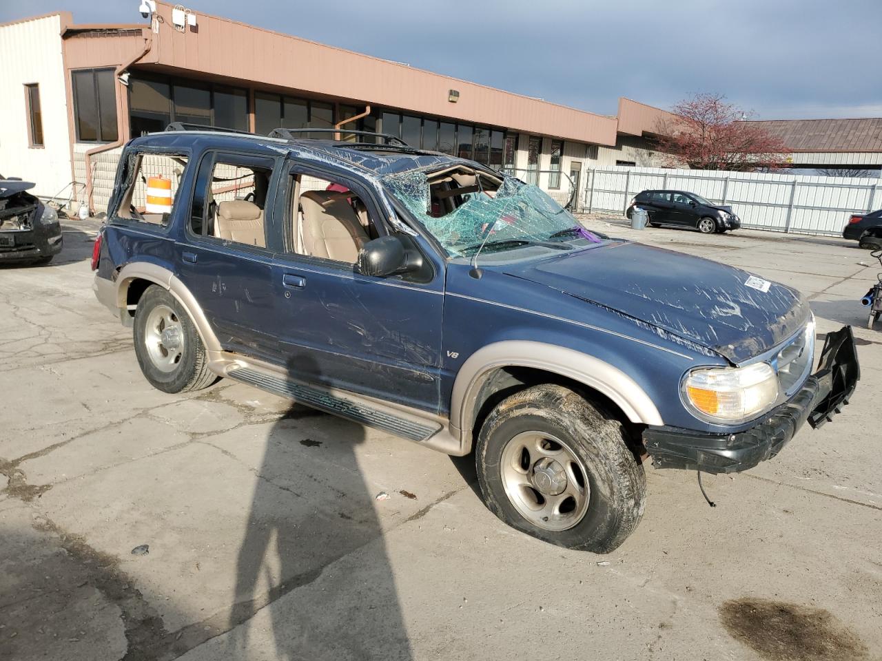 1999 Ford Explorer Blue vin: 1FMZU35P0XZB77099