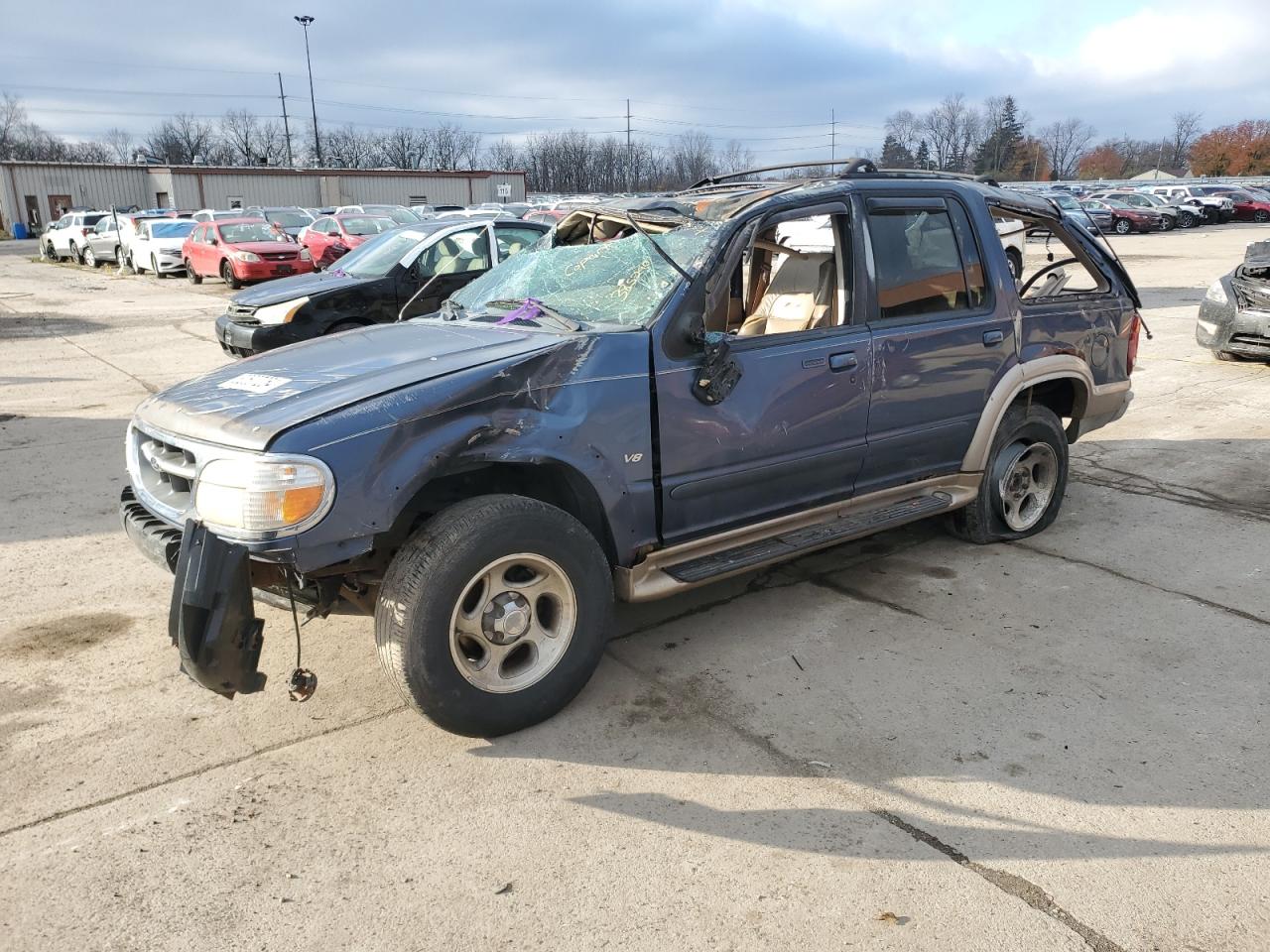 1999 Ford Explorer Синий vin: 1FMZU35P0XZB77099