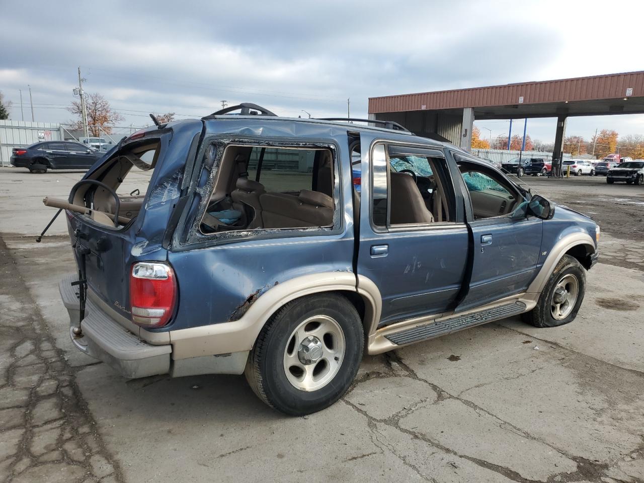 1999 Ford Explorer Blue vin: 1FMZU35P0XZB77099