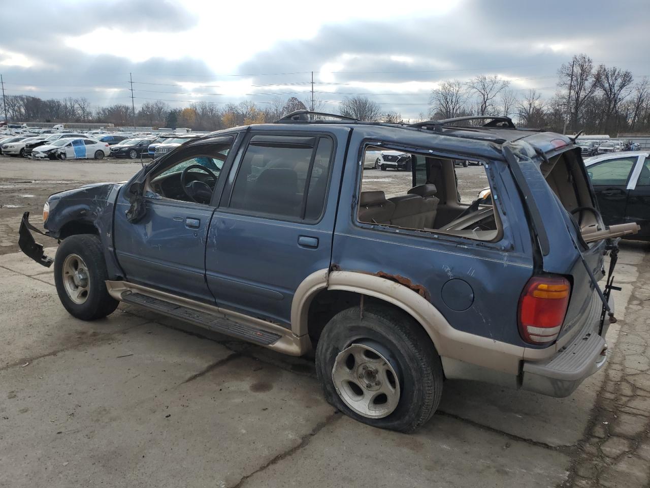 1999 Ford Explorer Blue vin: 1FMZU35P0XZB77099