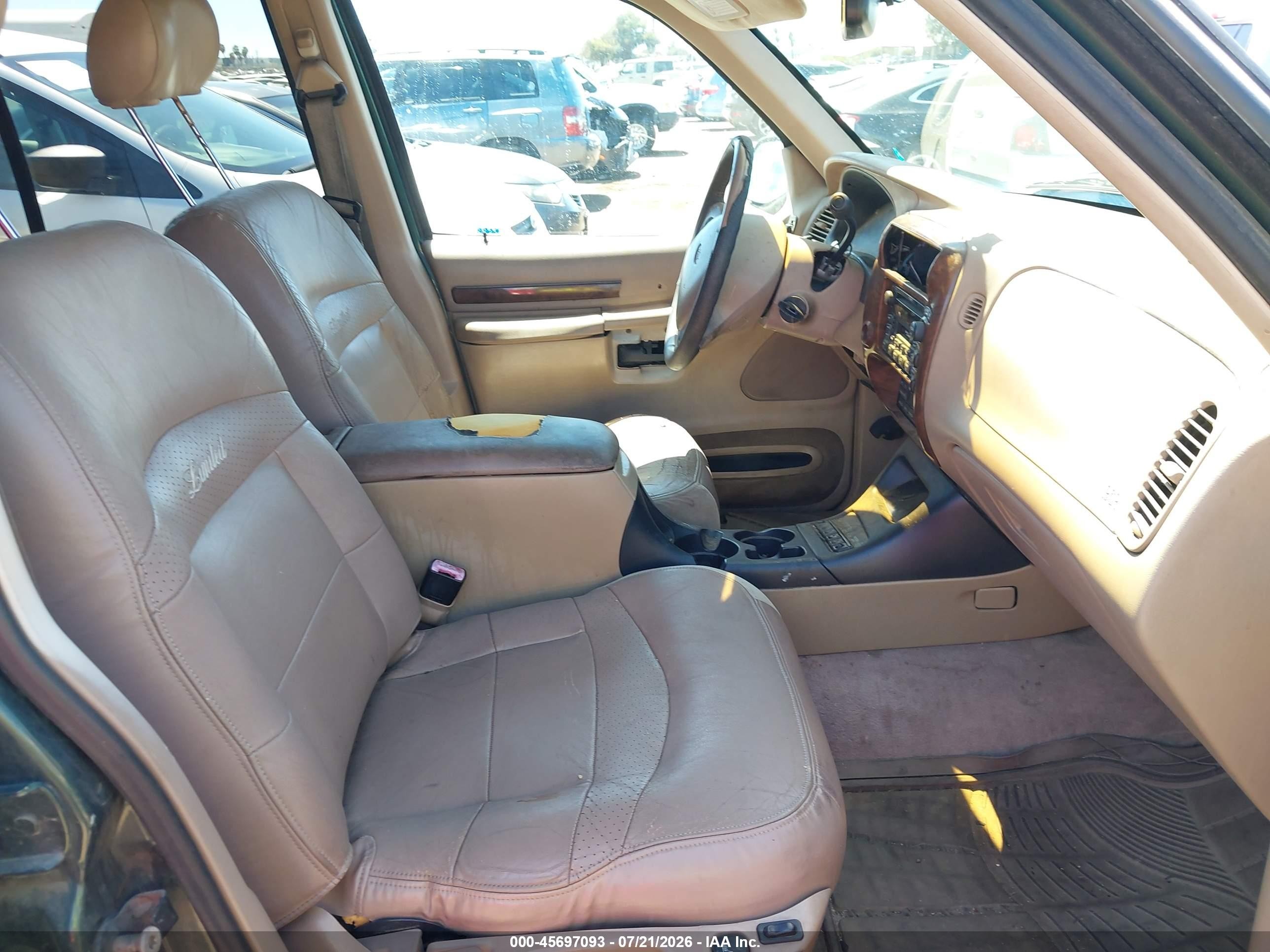1999 Ford Explorer Eddie Bauer/limited/xlt Green vin: 1FMZU35P1XZA92630