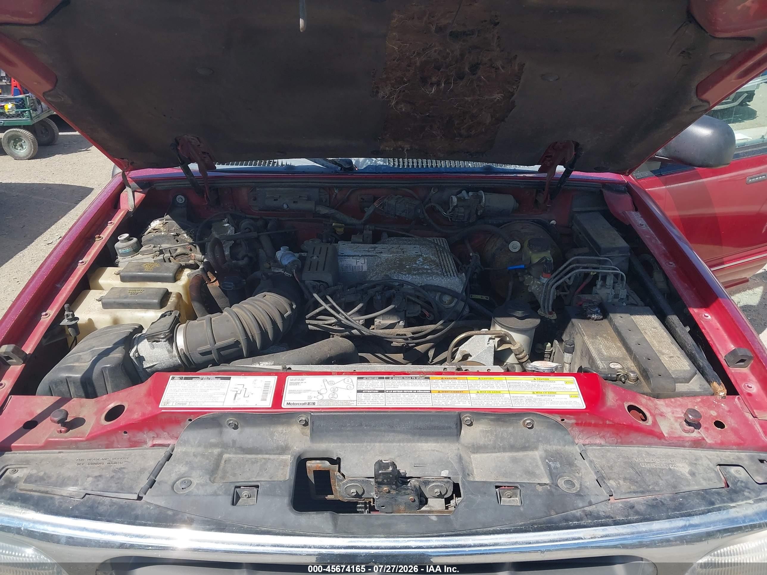 1998 Ford Explorer Eddie Bauer/limited/xlt Red vin: 1FMZU35P3WUA34501