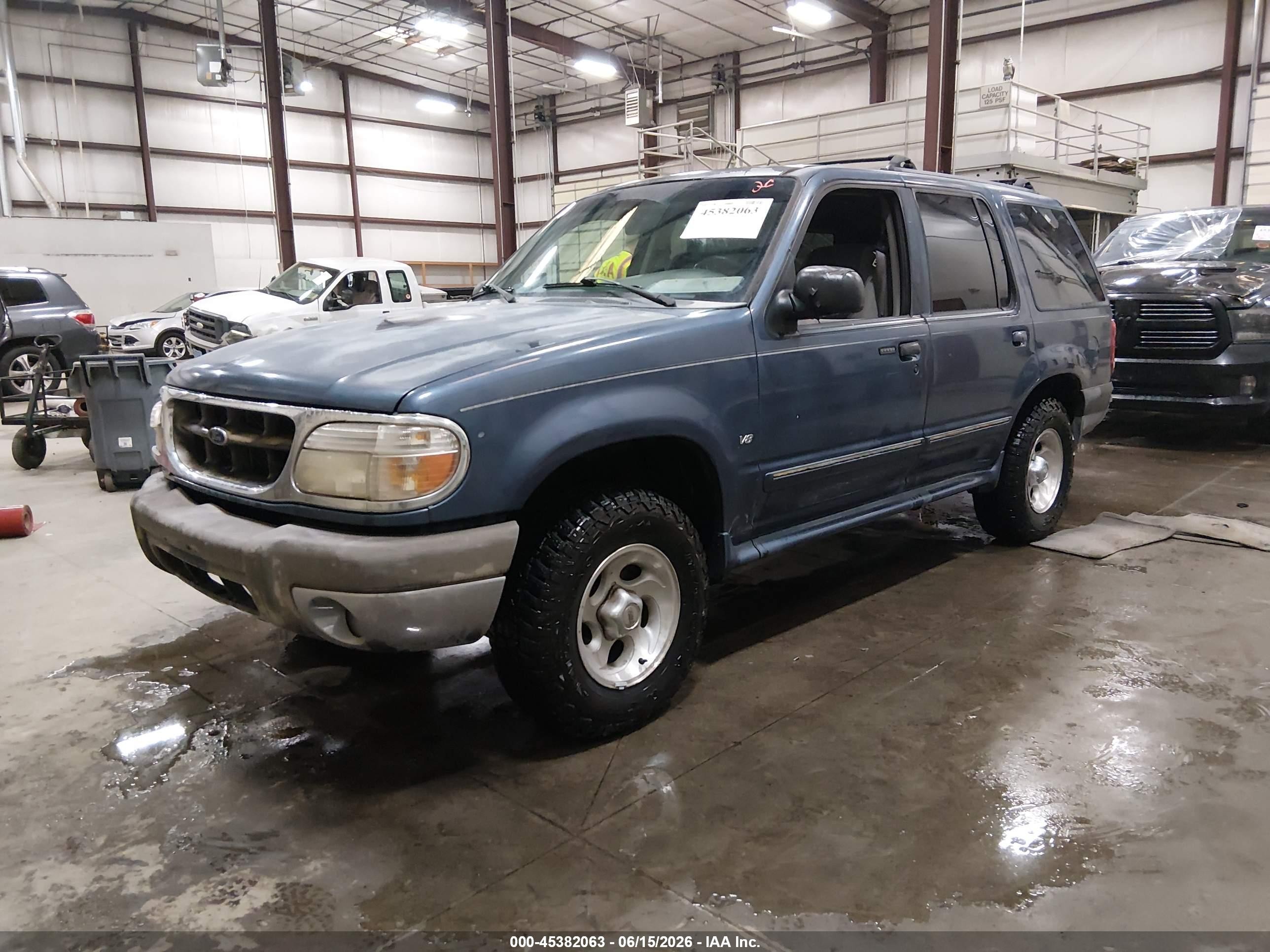 1999 Ford Explorer Eddie Bauer/limited/xlt Blue vin: 1FMZU35P7XZC17632