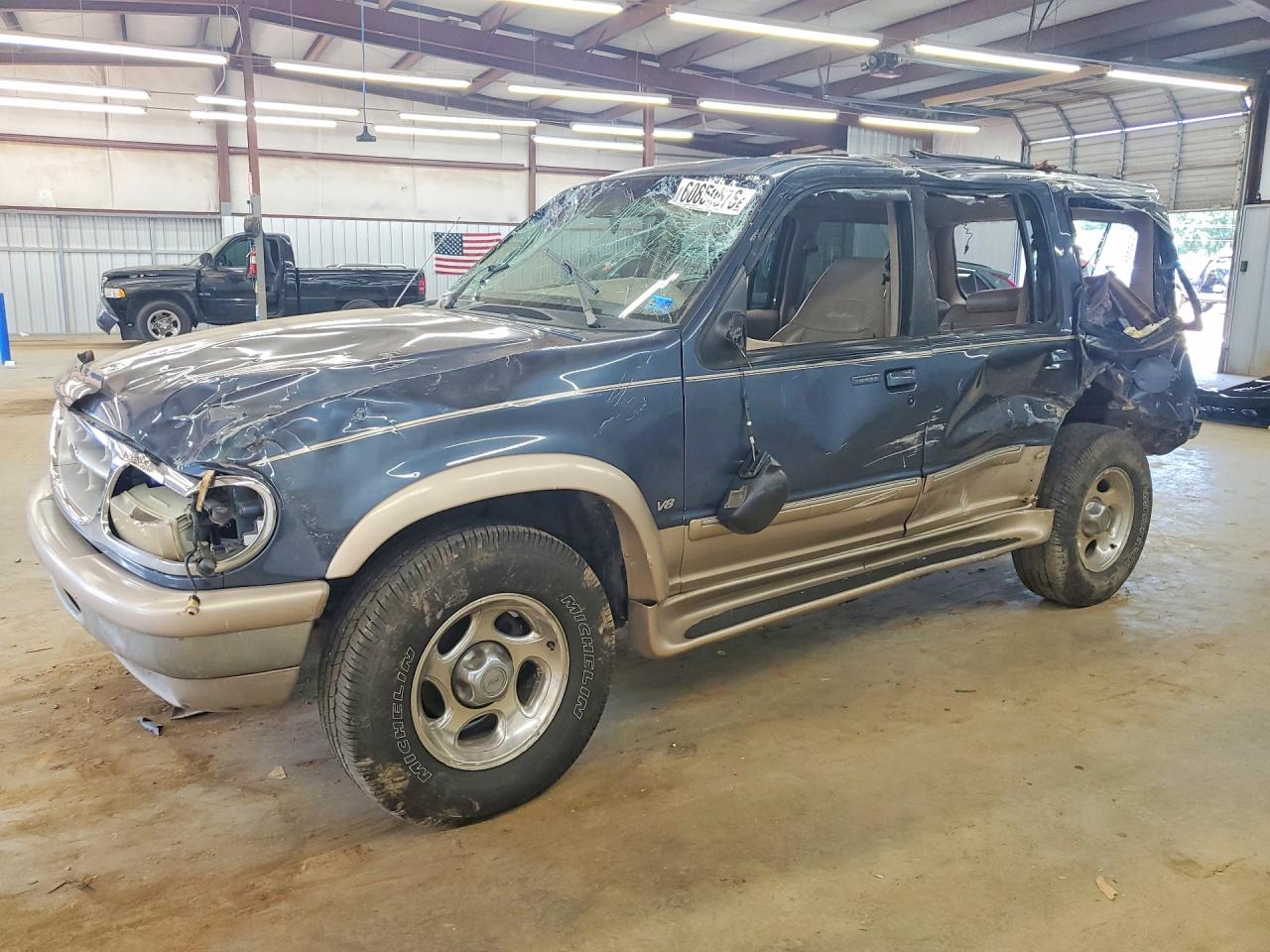 1998 Ford Explorer Blue vin: 1FMZU35PXWUA48458