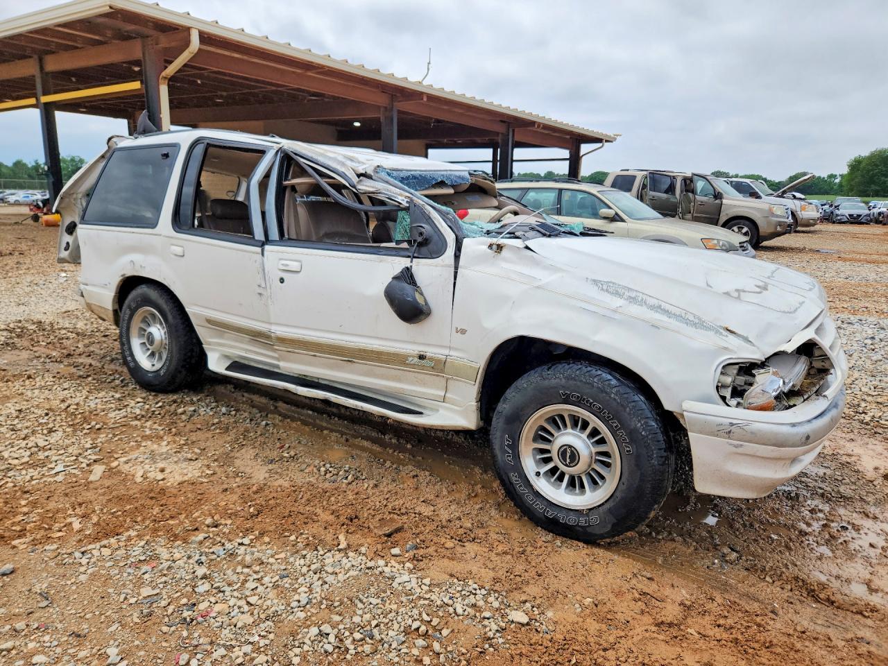 1998 Ford Explorer White vin: 1FMZU35PXWZA36751
