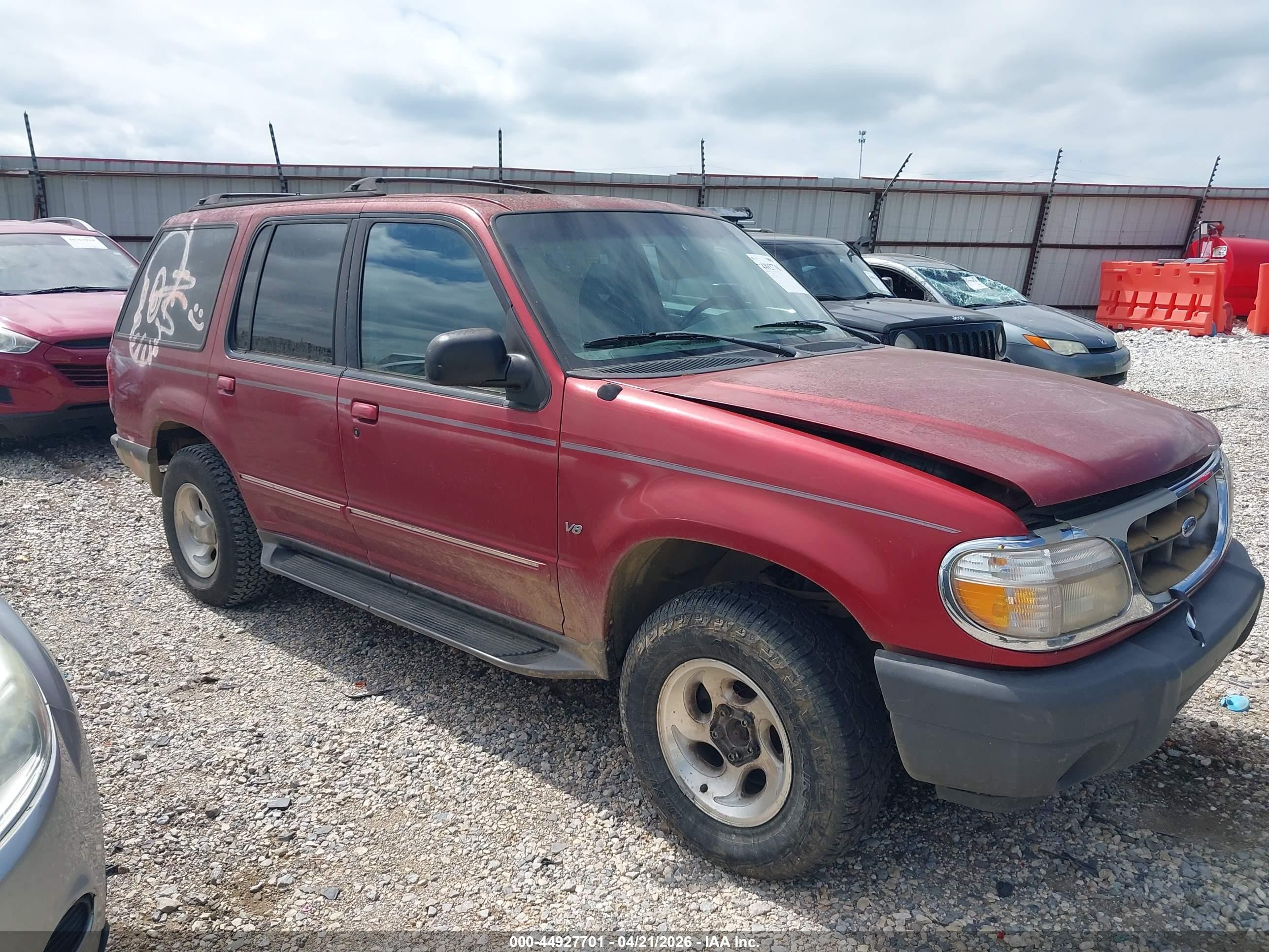 1998 Ford Explorer Eddie Bauer/limited/xlt Red vin: 1FMZU35PXWZB66786