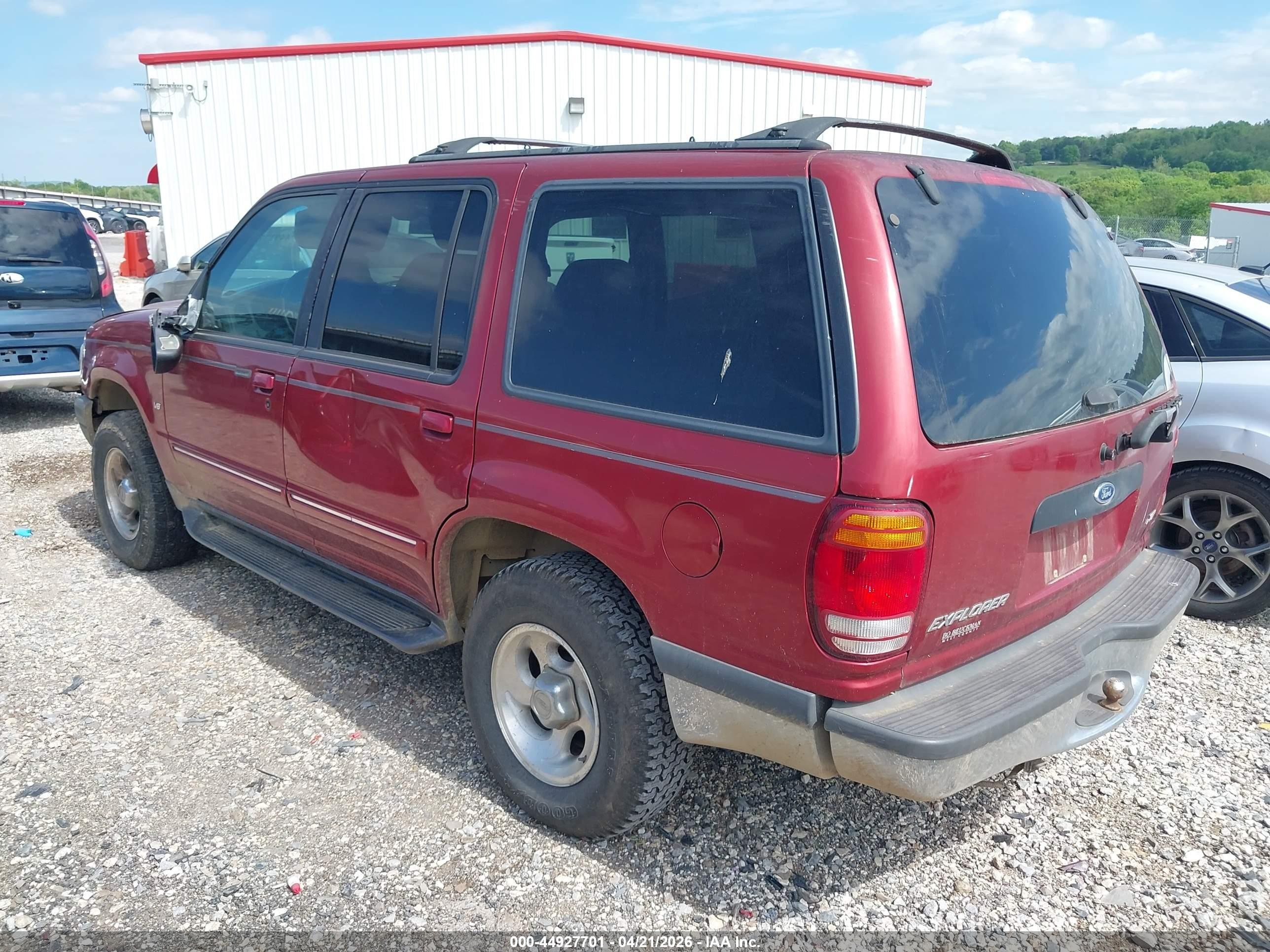 1998 Ford Explorer Eddie Bauer/limited/xlt Red vin: 1FMZU35PXWZB66786