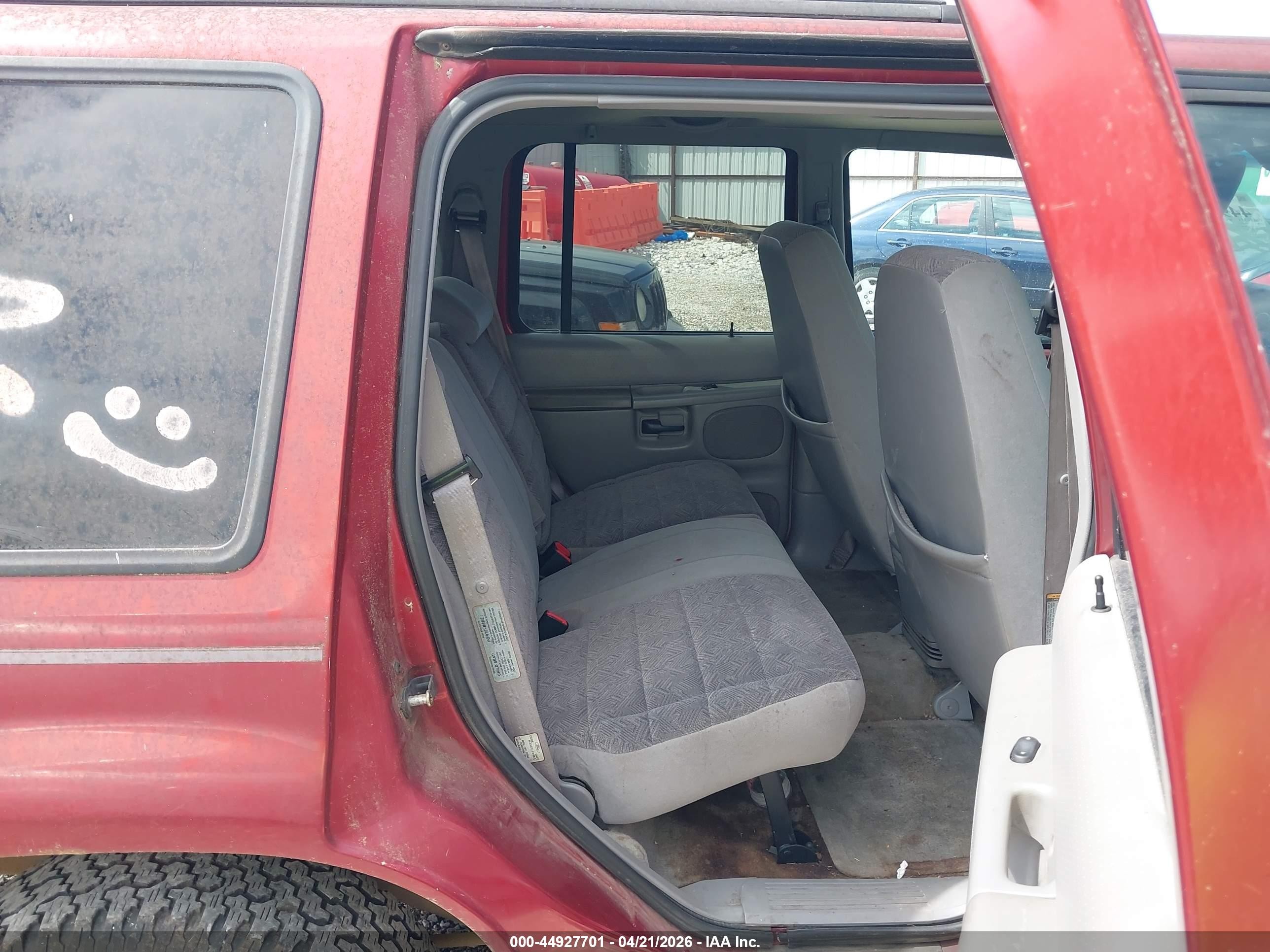 1998 Ford Explorer Eddie Bauer/limited/xlt Red vin: 1FMZU35PXWZB66786