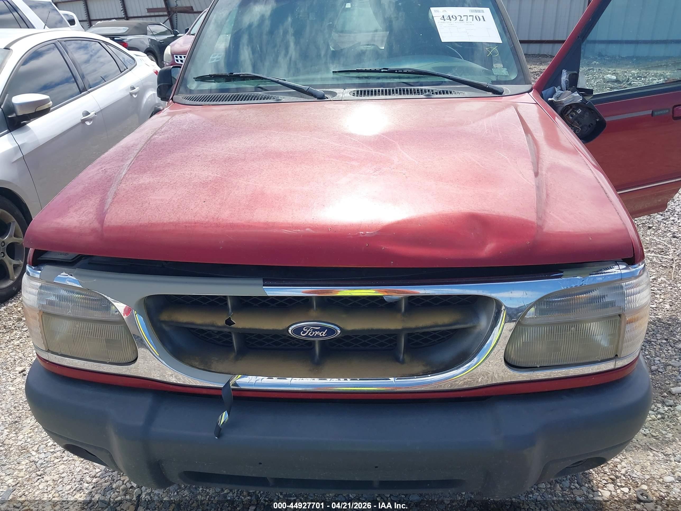 1998 Ford Explorer Eddie Bauer/limited/xlt Red vin: 1FMZU35PXWZB66786