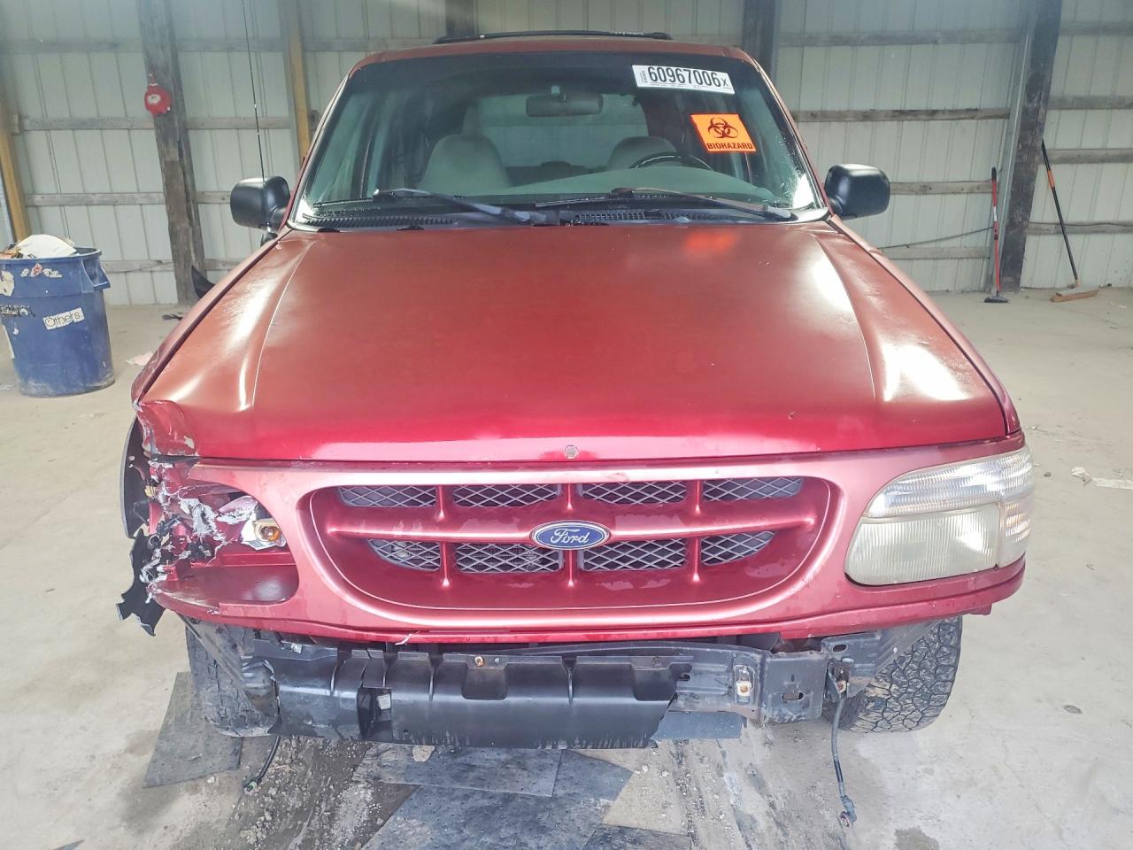 2001 Ford Explorer Xls Red vin: 1FMZU62E21ZA11257