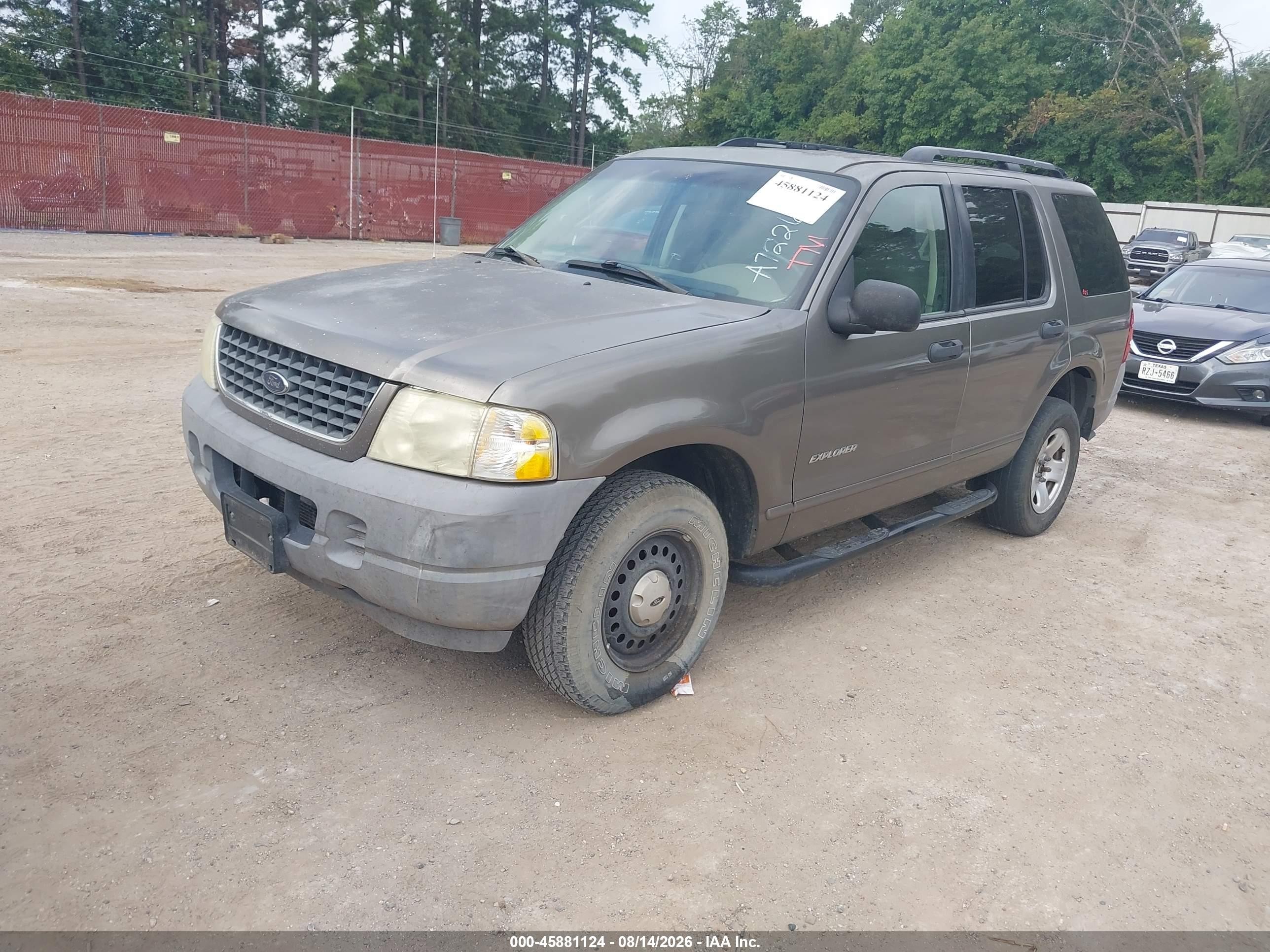 2002 Ford Explorer Xls Champagne vin: 1FMZU62E42ZA72269