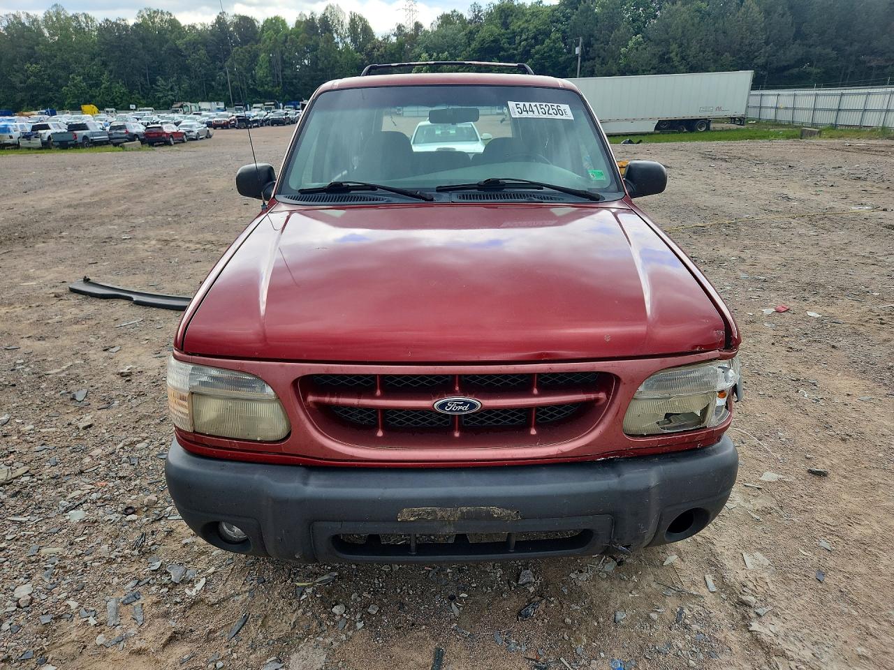 2001 Ford Explorer Red vin: 1FMZU62E61UB53902