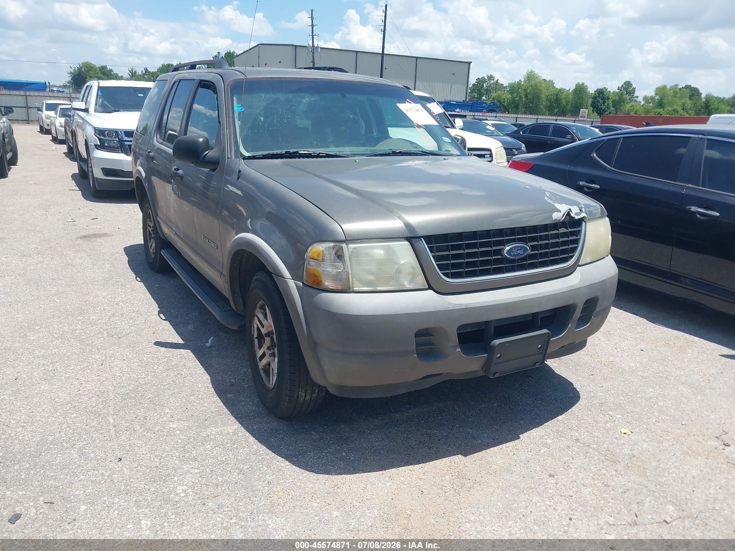 2002 Ford Explorer Xls Золотой vin: 1FMZU62EX2ZB55091
