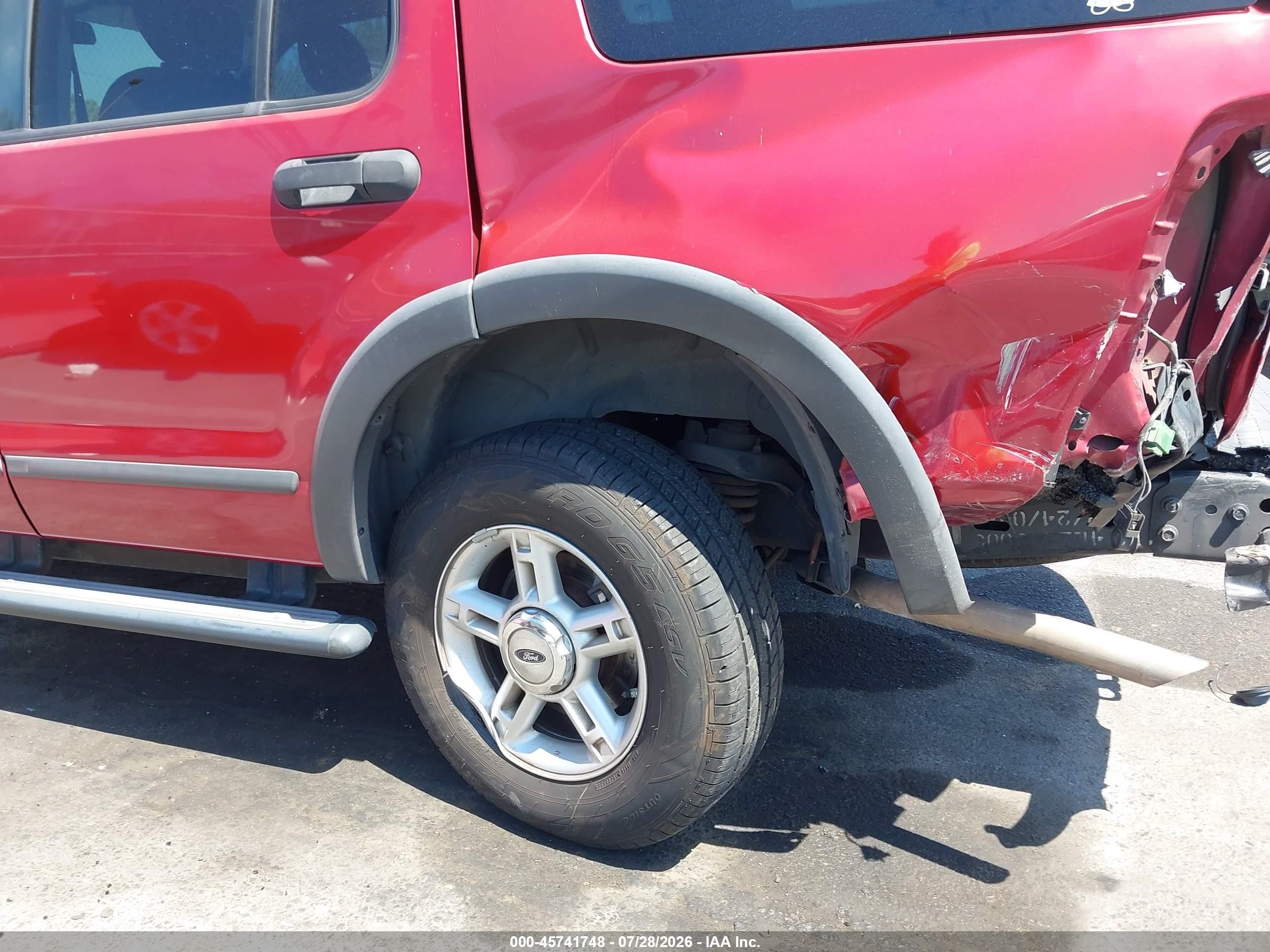 2004 Ford Explorer Xls Burgundy vin: 1FMZU62EX4ZA95655