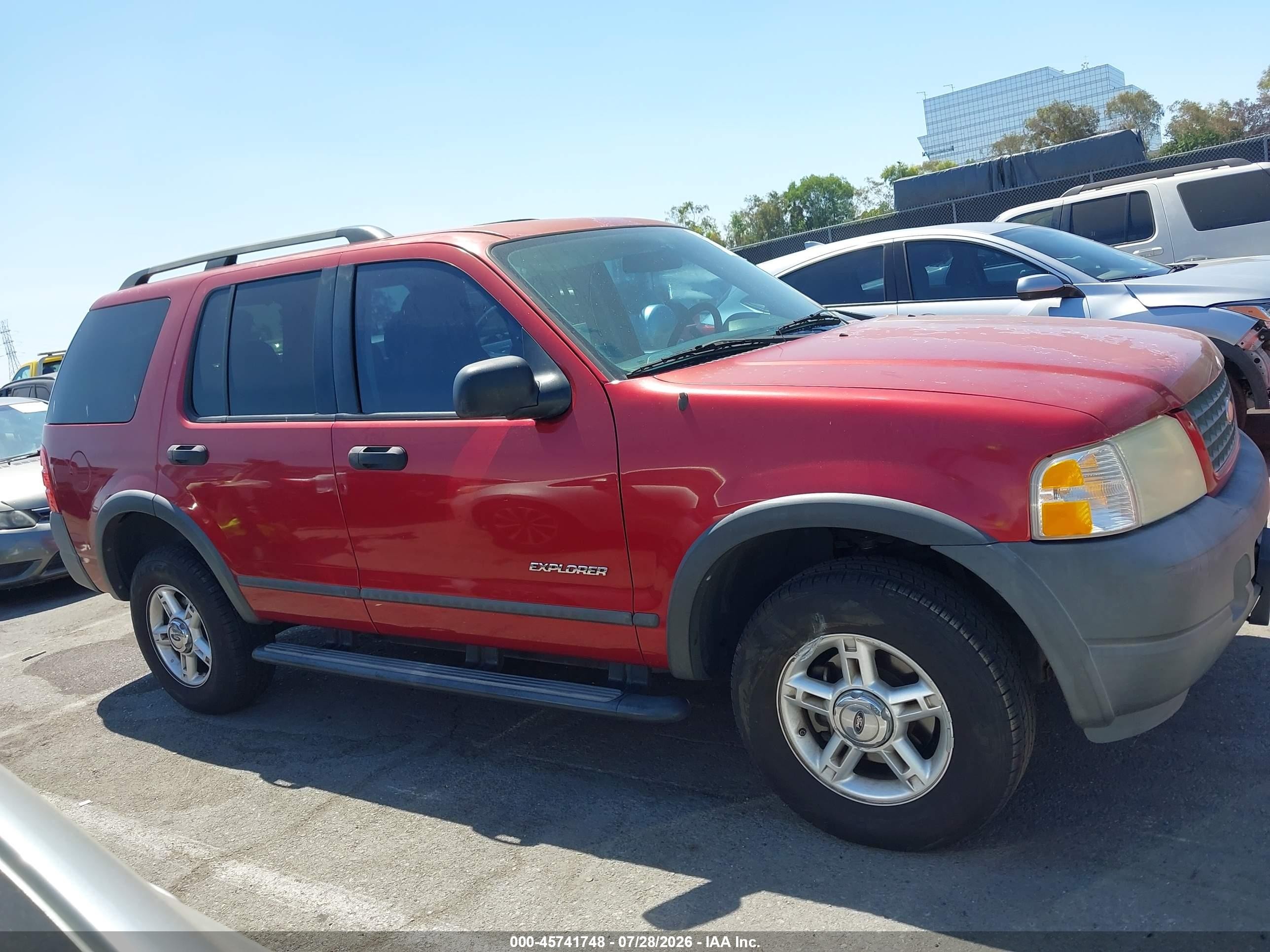 2004 Ford Explorer Xls Burgundy vin: 1FMZU62EX4ZA95655