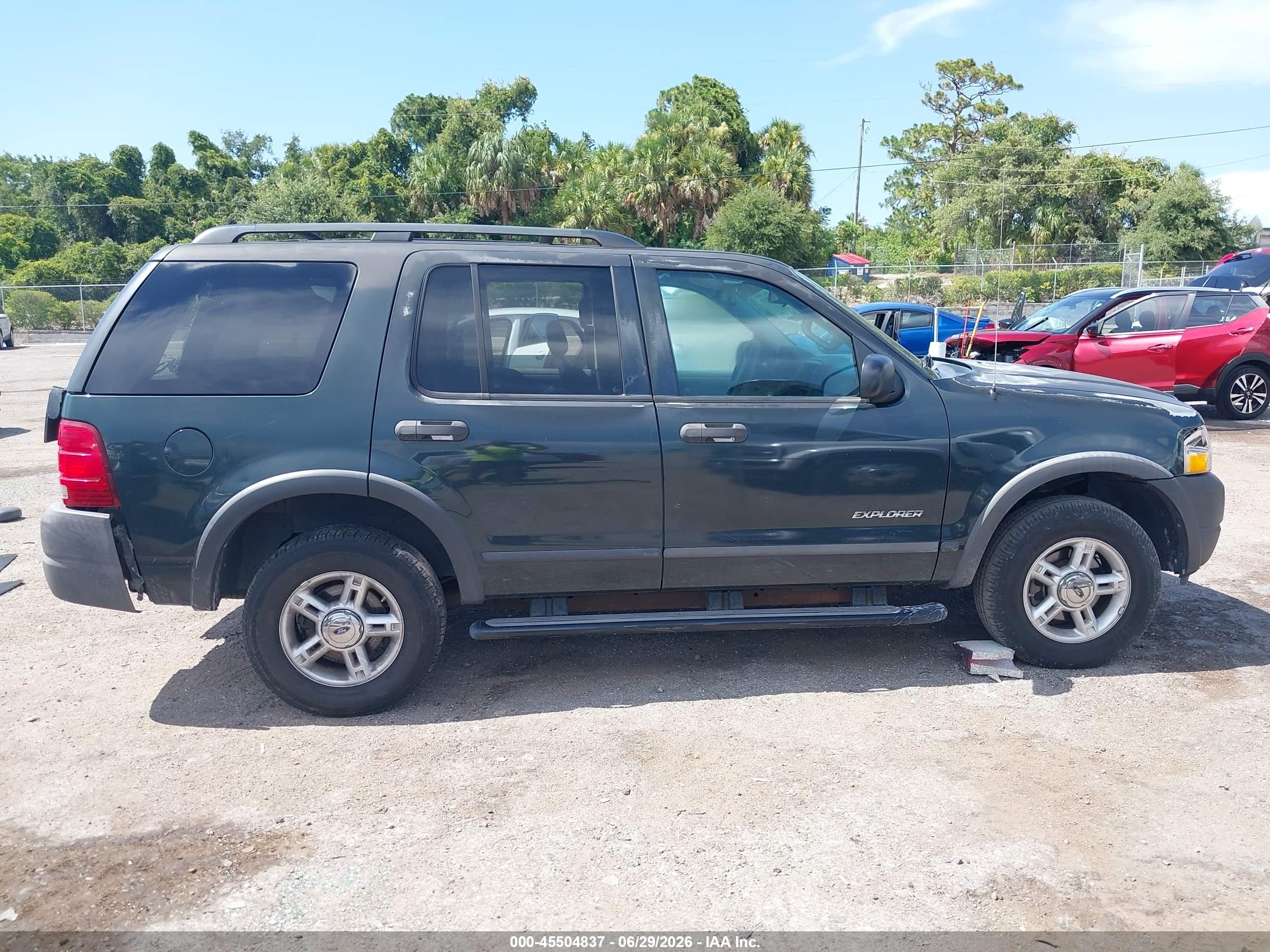 2004 Ford Explorer Xls Green vin: 1FMZU62K04UB66753