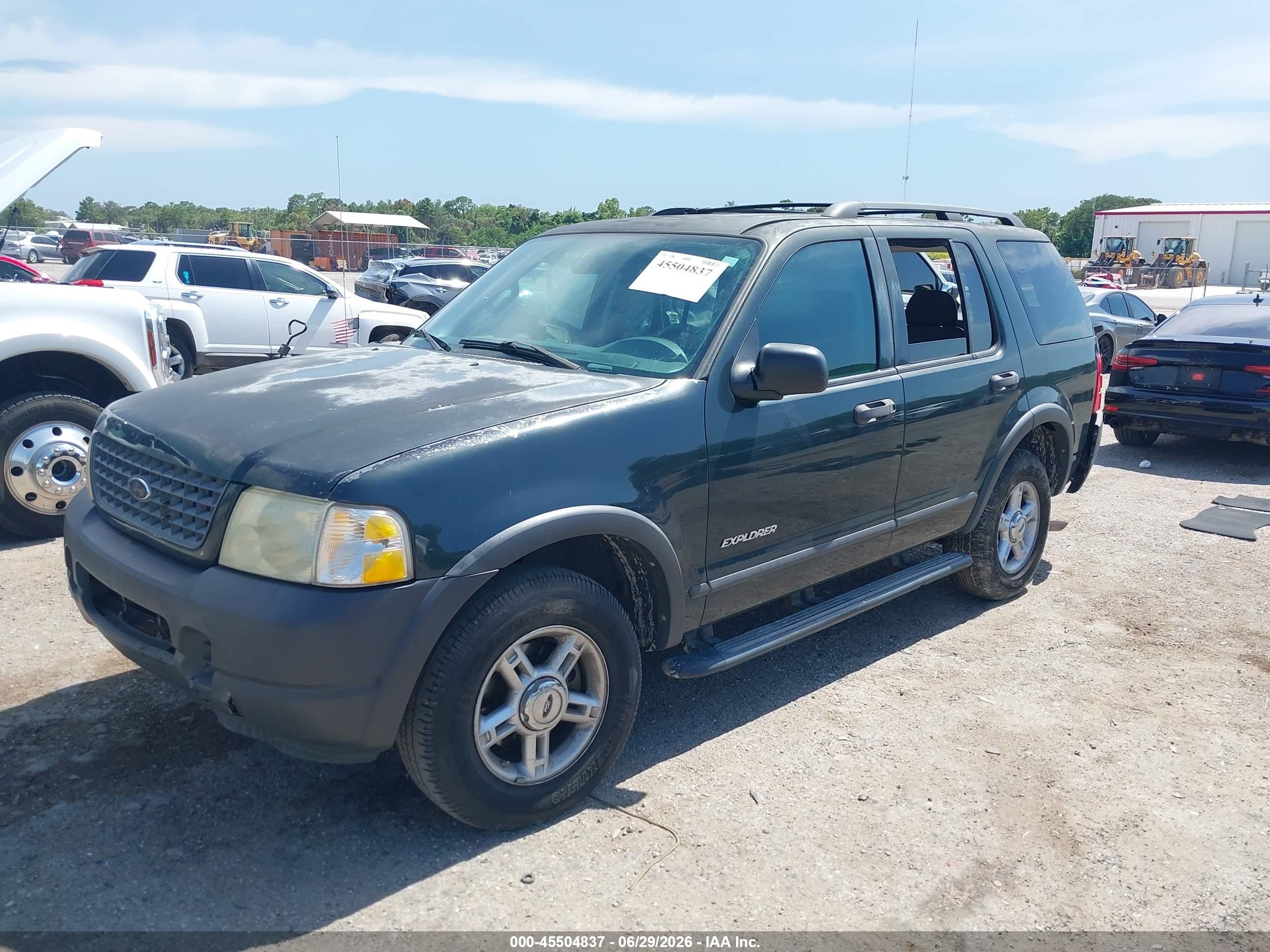 2004 Ford Explorer Xls Green vin: 1FMZU62K04UB66753