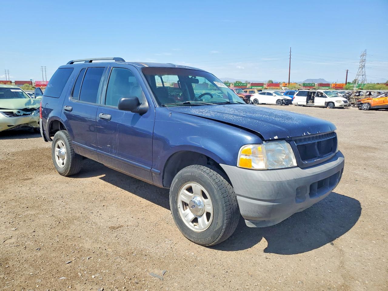2003 Ford Explorer Xls Blue vin: 1FMZU62K13ZB01802