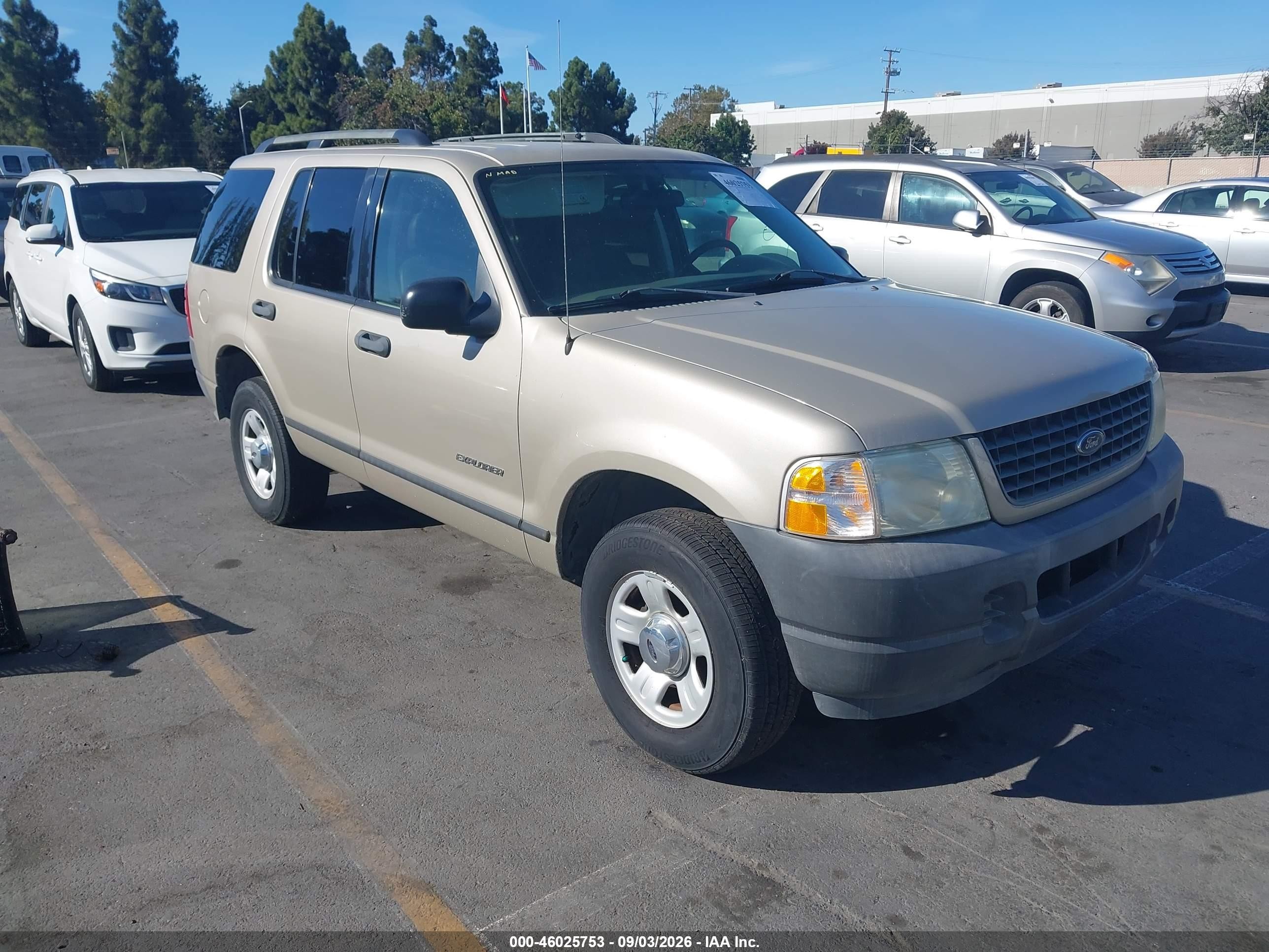 2004 Ford Explorer Xls Gold vin: 1FMZU62K14ZA03063