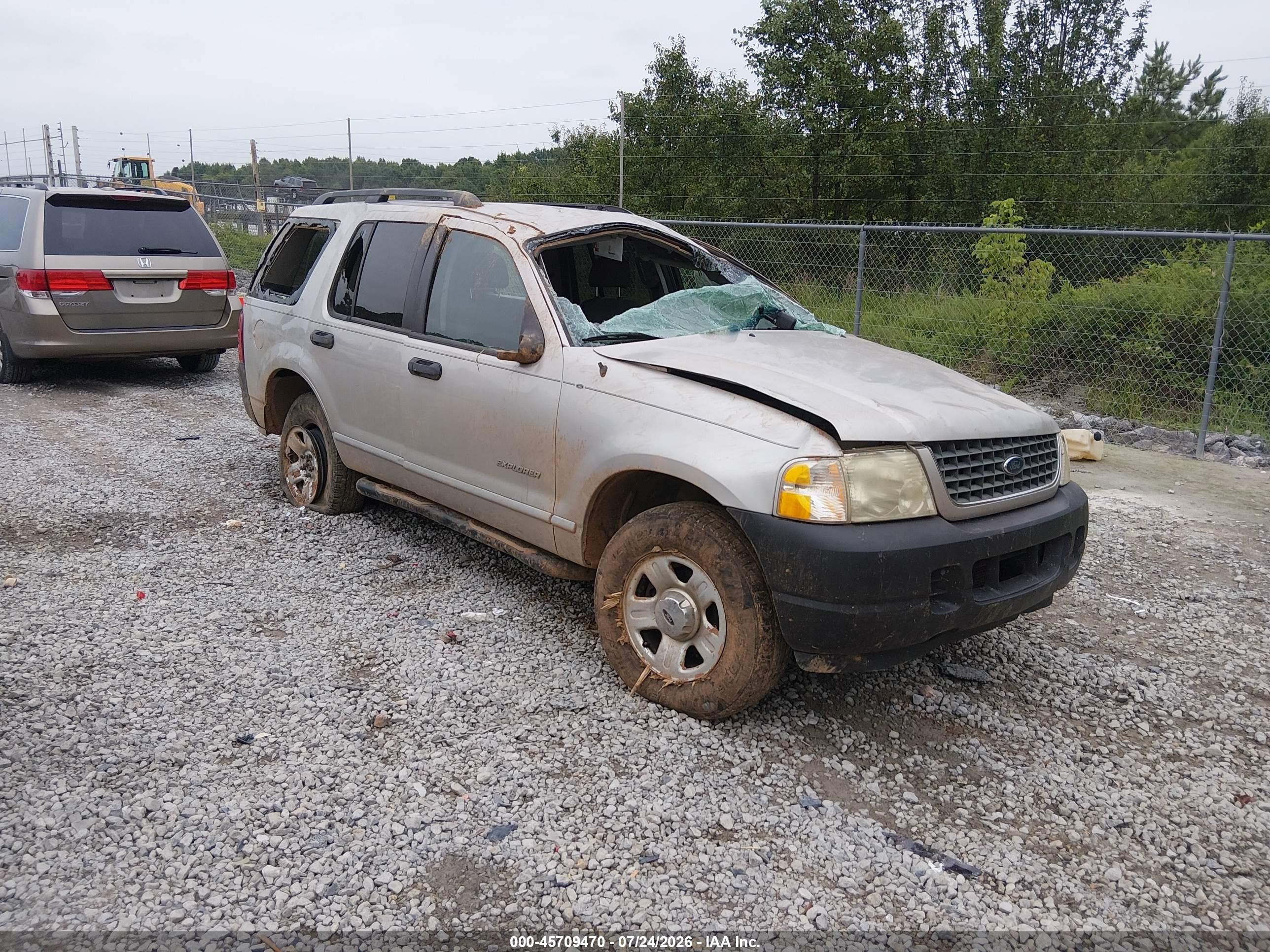 2002 Ford Explorer Xls Бежевый vin: 1FMZU62K42UD31376
