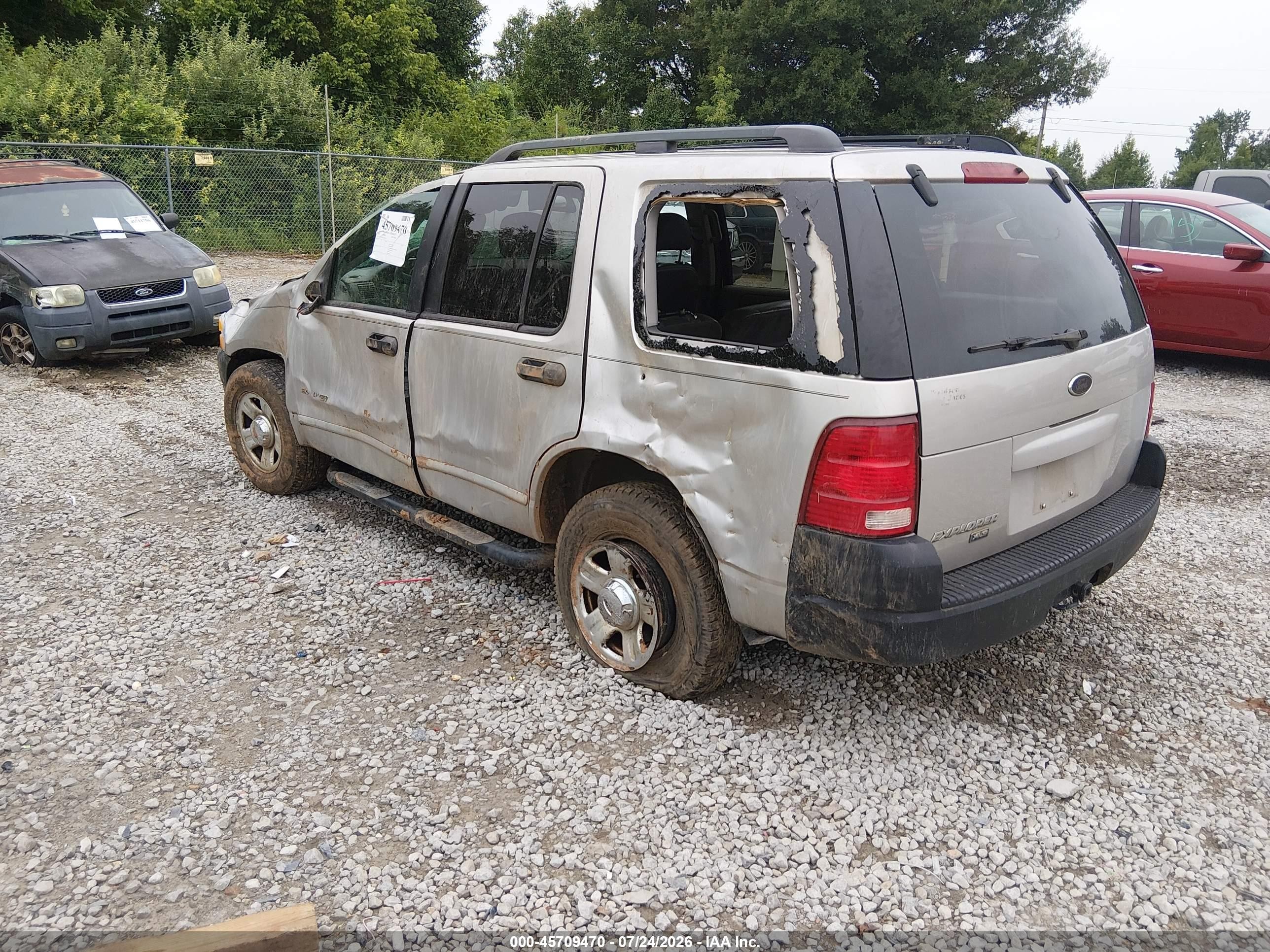 2002 Ford Explorer Xls Beige vin: 1FMZU62K42UD31376