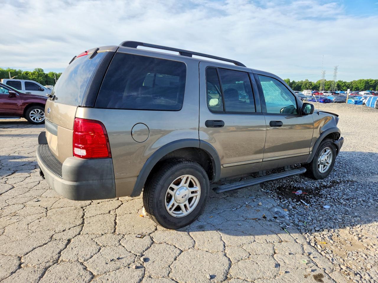 2003 Ford Explorer Xls Beige vin: 1FMZU62K63UB45534