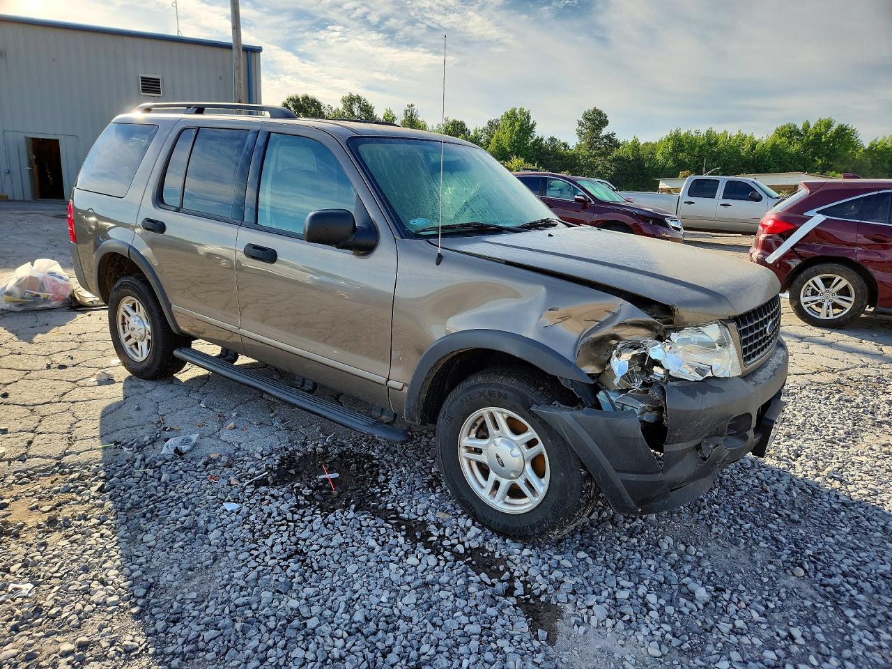 2003 Ford Explorer Xls Beige vin: 1FMZU62K63UB45534